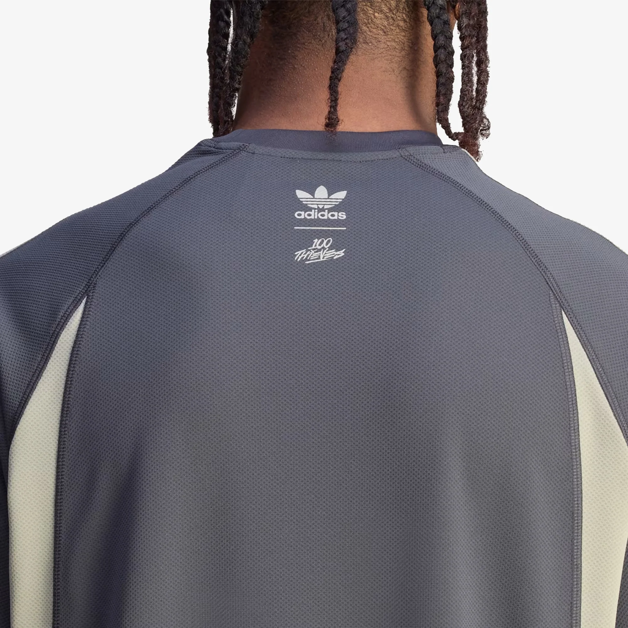 ADIDAS ORIGINALS | 100 THIEVES TEE { CARBON - Image 5