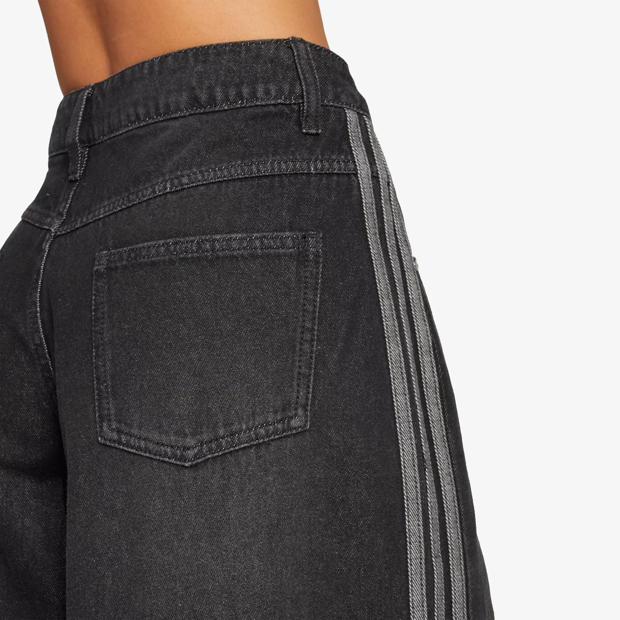 Adidas Originals | ADICOLOR DENIM ADILENIUM PANT { BLACK - Image 4