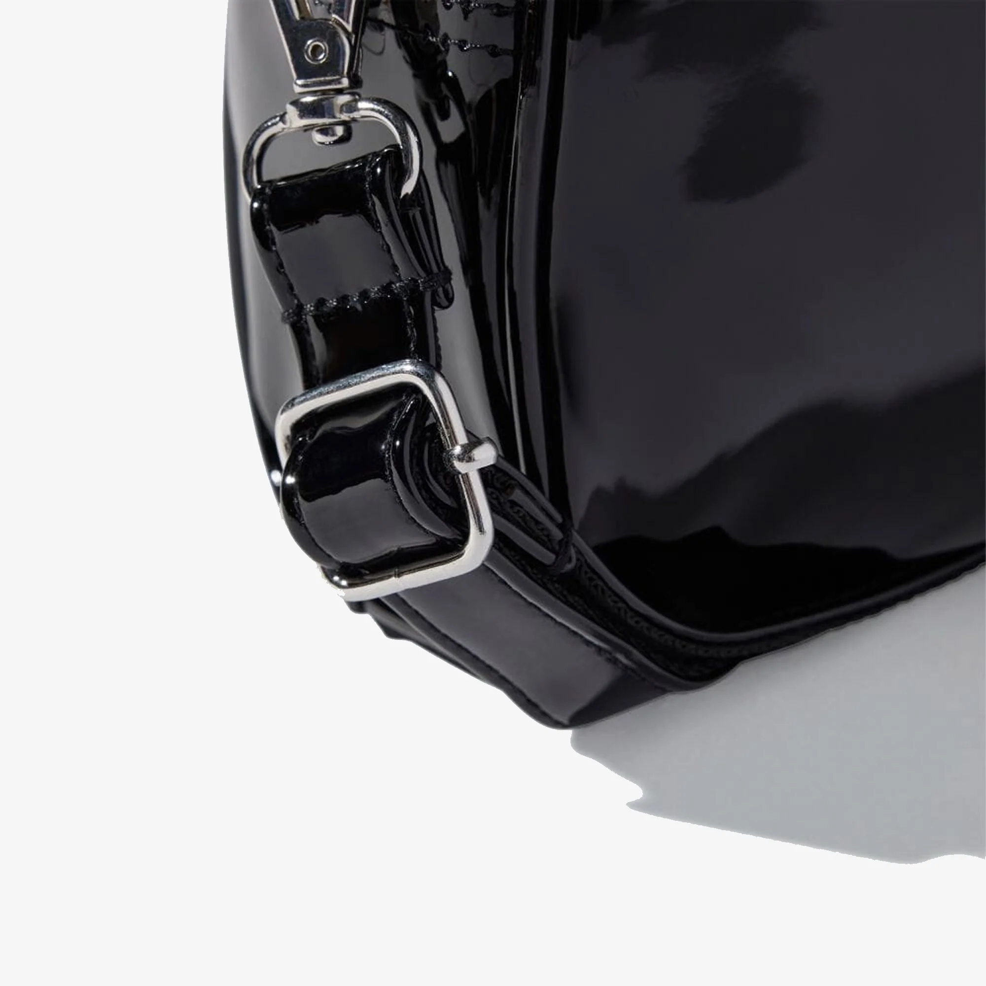 ADIDAS ORIGINALS | ADICOLOR MINI BOWLING BAG { BLACK/WHITE - Image 4