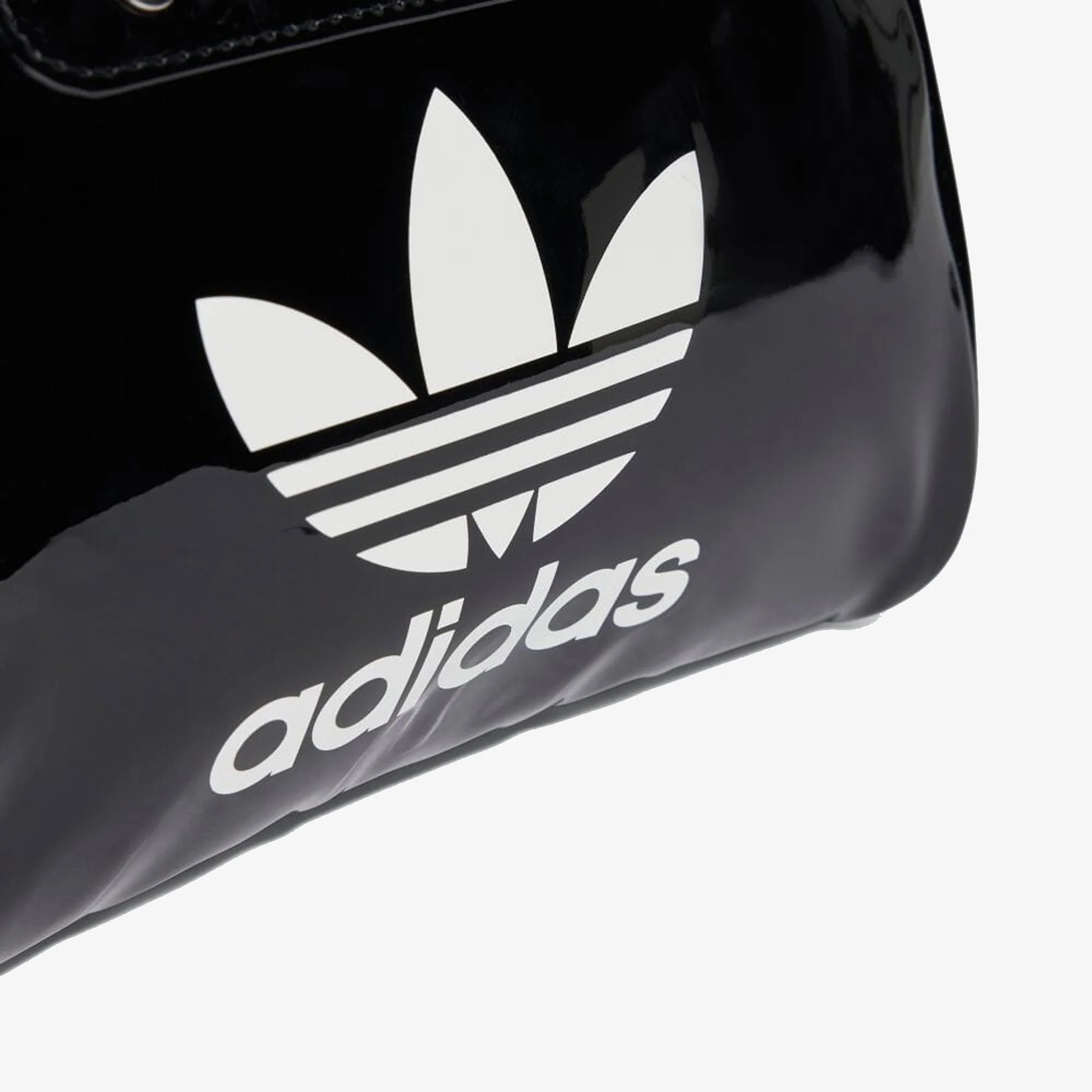 ADIDAS ORIGINALS | ADICOLOR MINI BOWLING BAG { BLACK/WHITE - Image 5