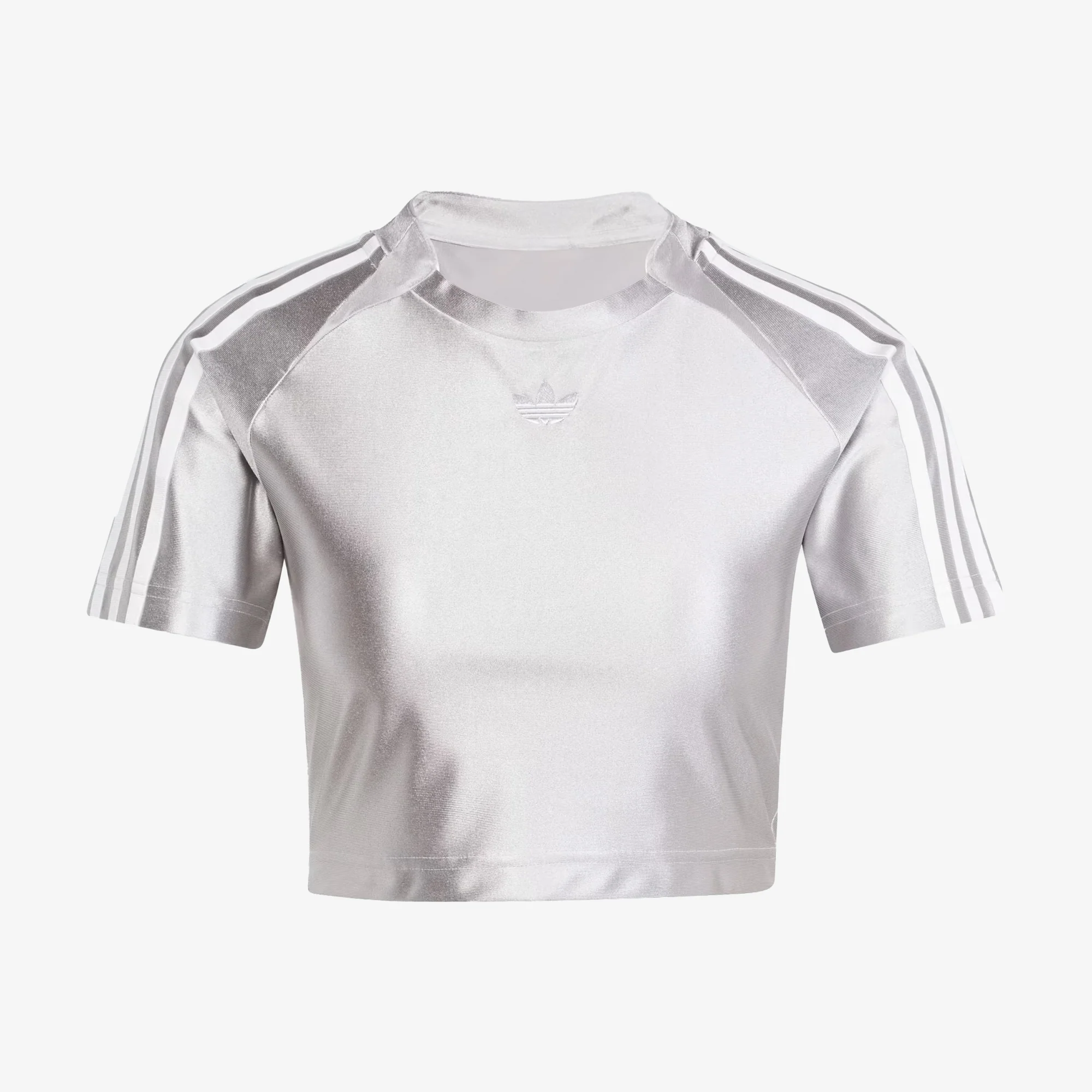 Adidas Originals | ADICOLOR TEAMGEIST BABY TEE { GREY TWO - Image 5