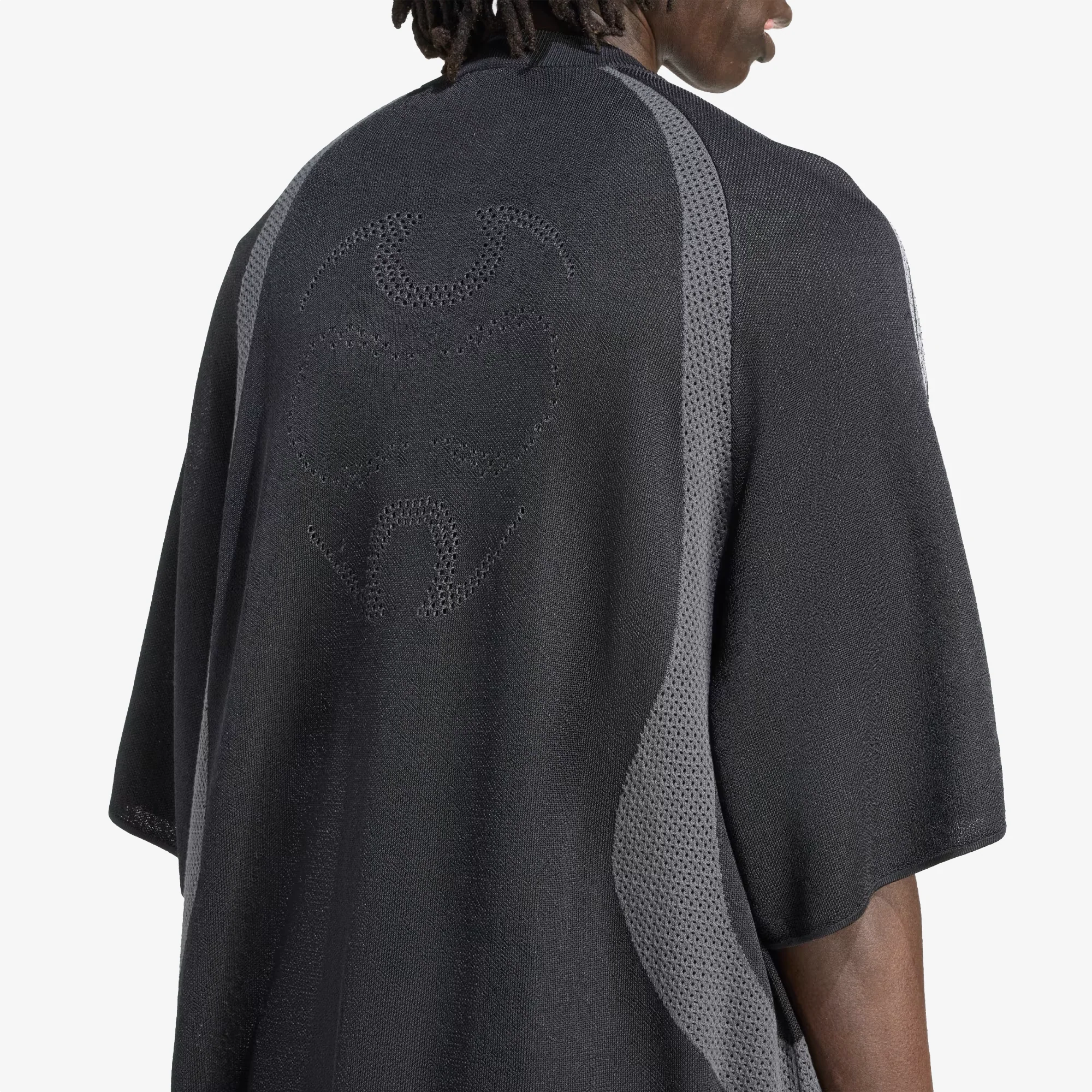 Adidas Originals | ADILENIUM SEASON 4 TEAMGEIST KNITTED JERSEY { BLACK - Image 4