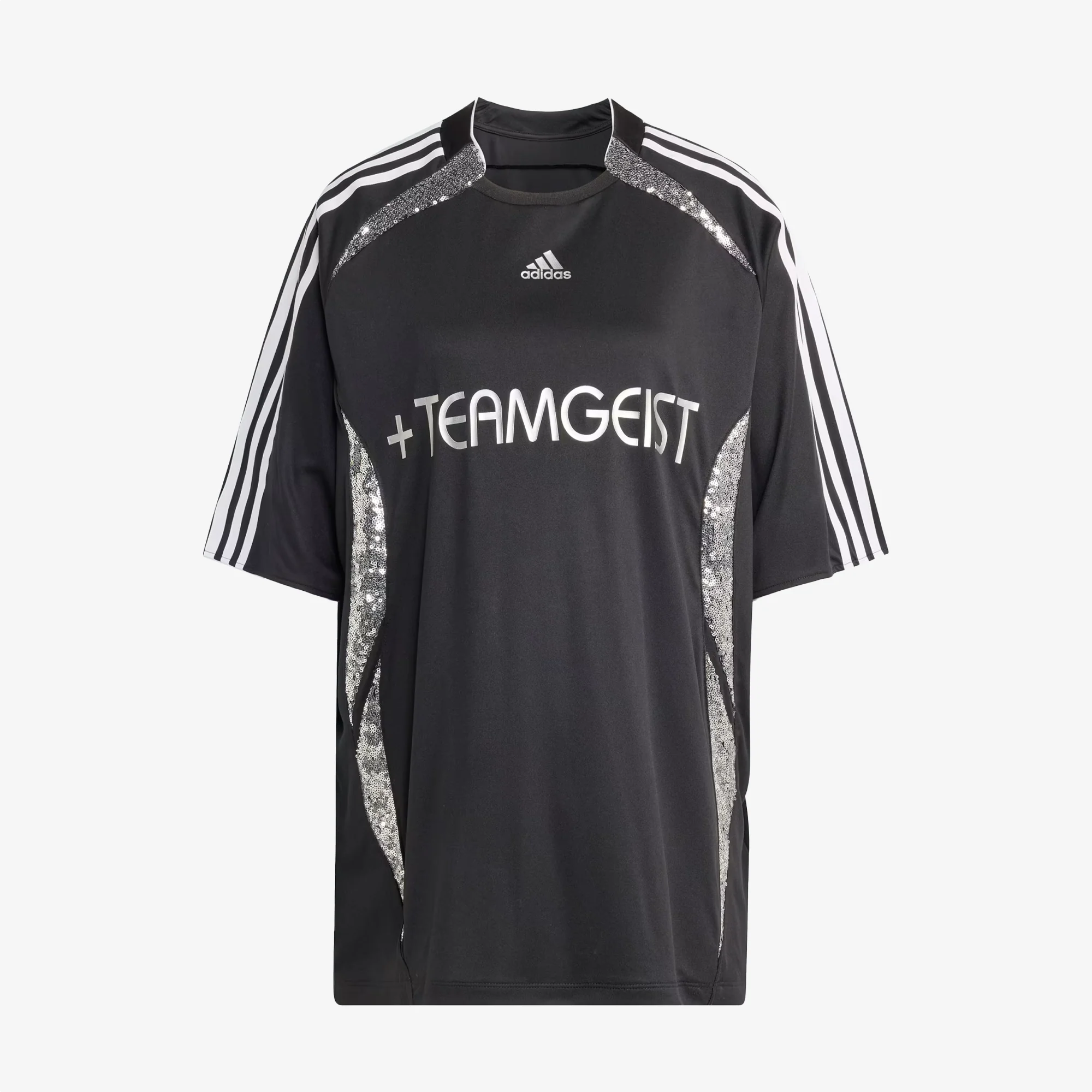 Adidas Originals | ADILENIUM SEASON 4 TEAMGEIST OVERSIZED JERSEY { BLACK - Image 3