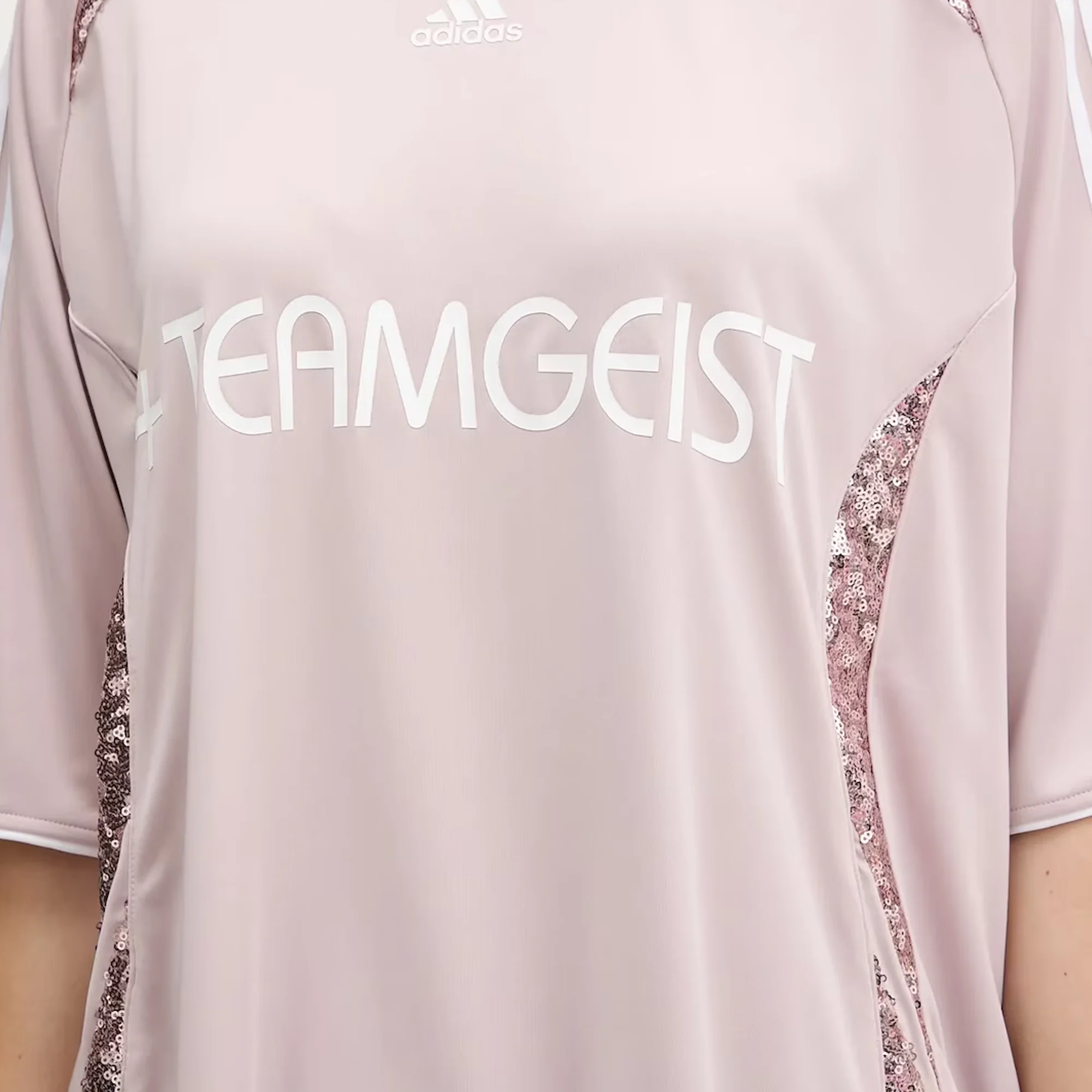 Adidas Originals | ADILENIUM SEASON 4 TEAMGEIST OVERSIZED JERSEY { NEW ROSE - Image 4