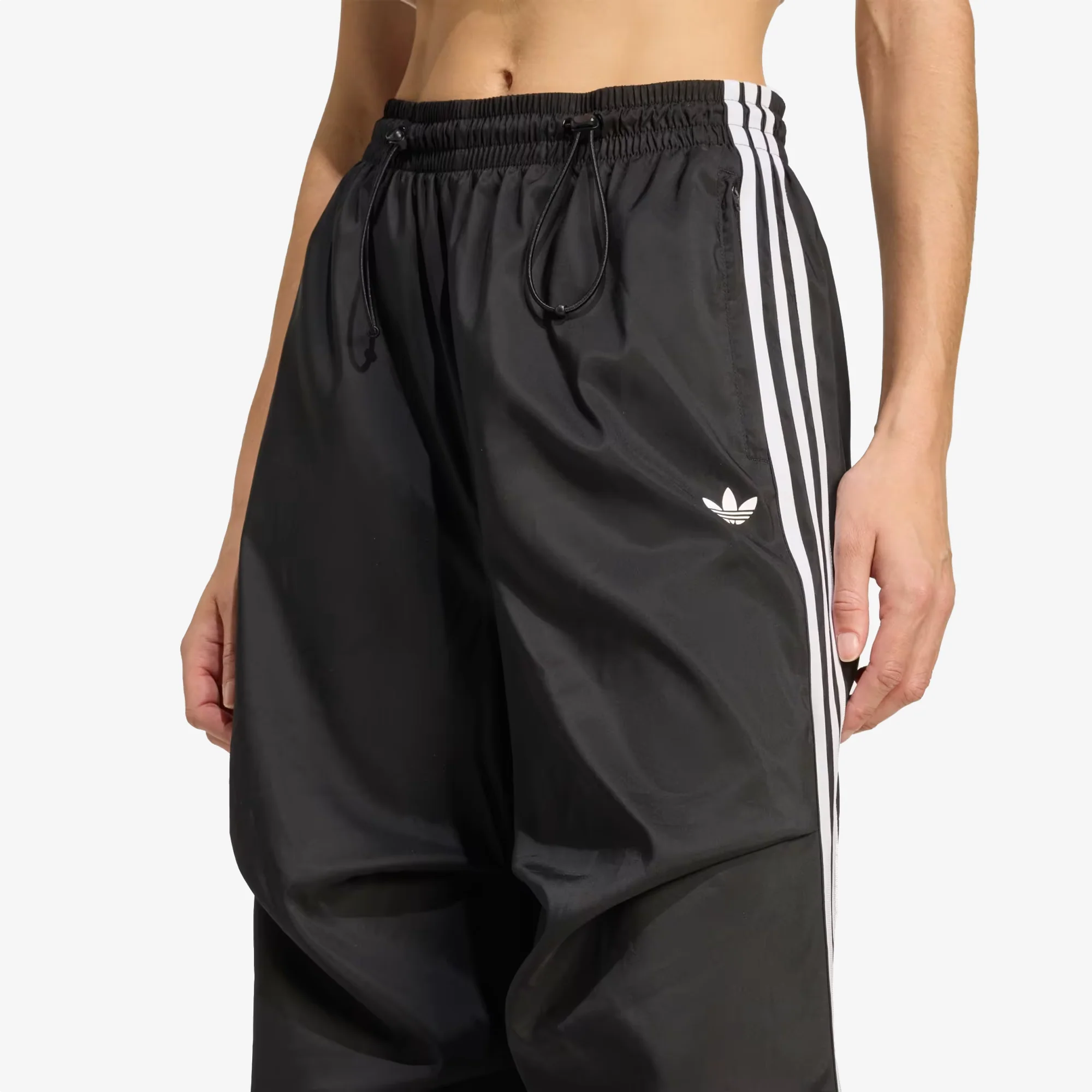 Adidas Originals | ADILENIUM SEASON 4 TEAMGEIST RUFFLE TRACK PANTS { BLACK - Image 4