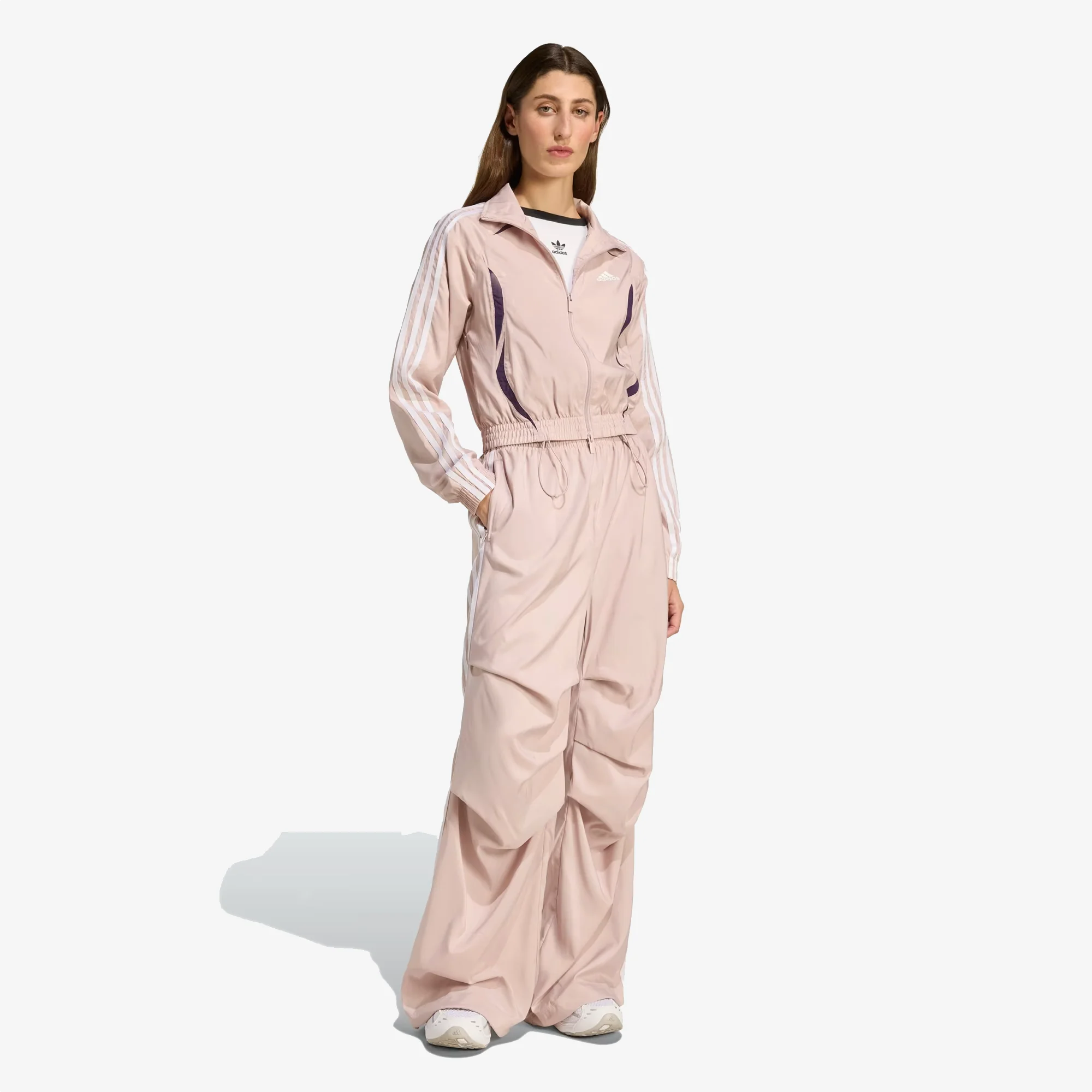 Adidas Originals | ADILENIUM SEASON 4 TEAMGEIST RUFFLE TRACK PANTS { NEW ROSE - Image 6