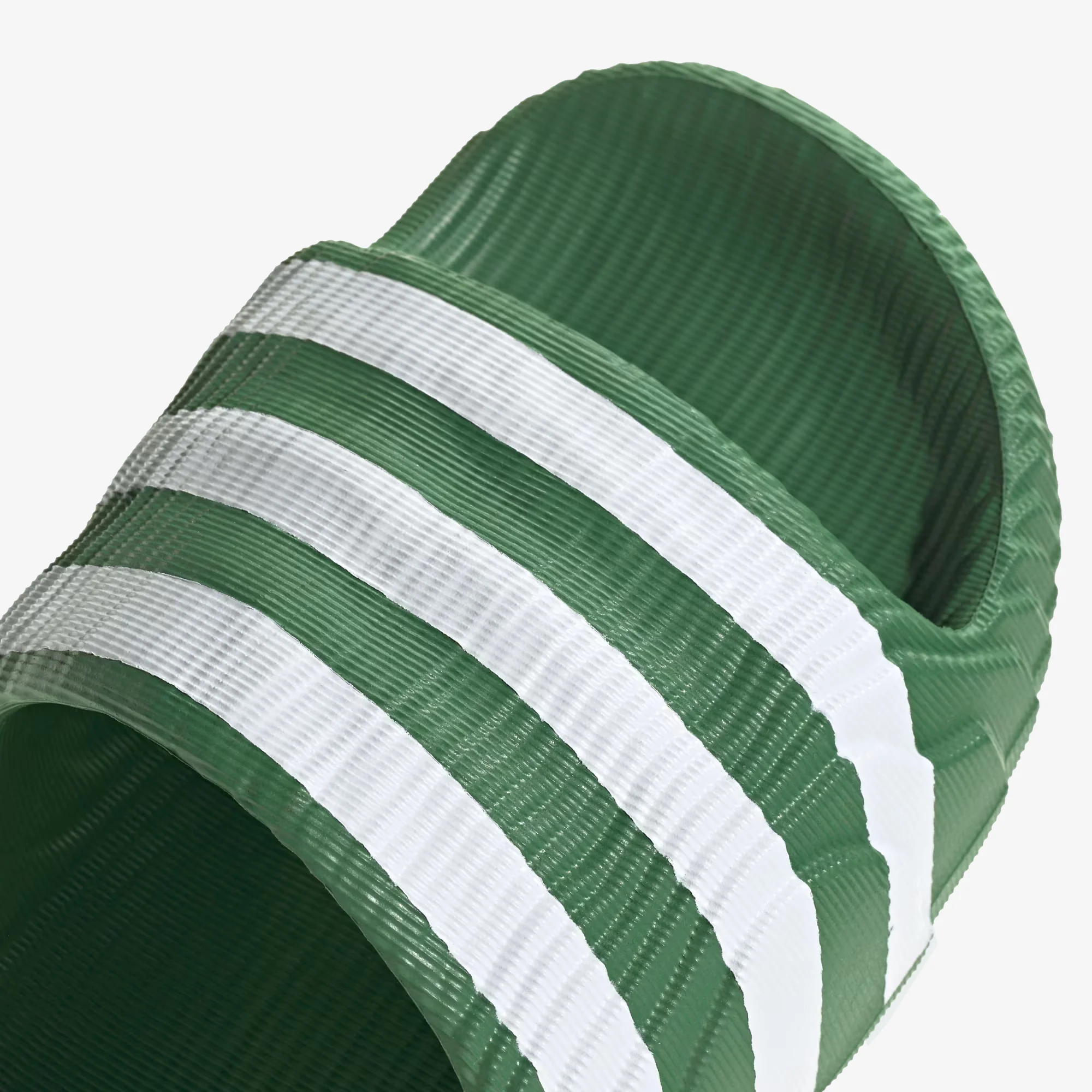 ADIDAS ORIGINALS | ADILETTE 22 { PRELOVED GREEN/CLOUD WITE/CLOUD WHITE - Image 4