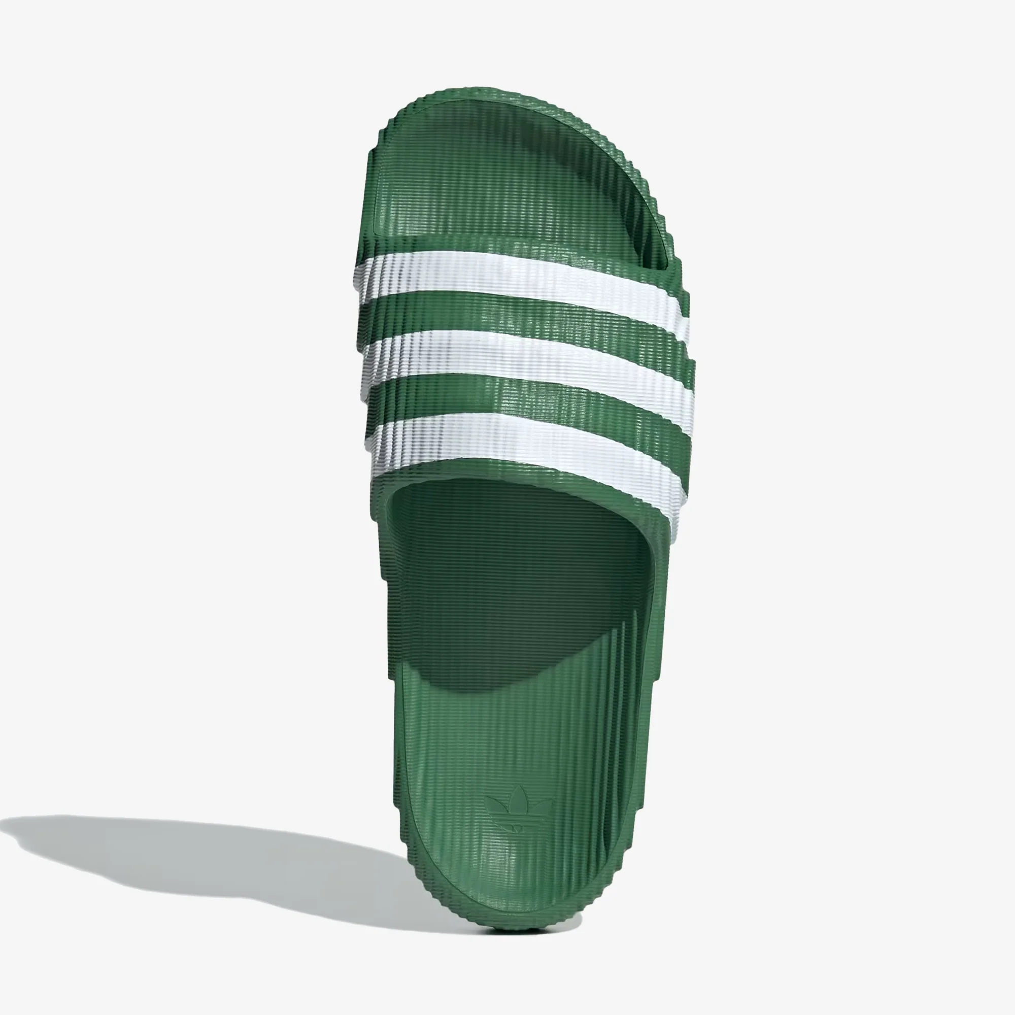 ADIDAS ORIGINALS | ADILETTE 22 { PRELOVED GREEN/CLOUD WITE/CLOUD WHITE - Image 6