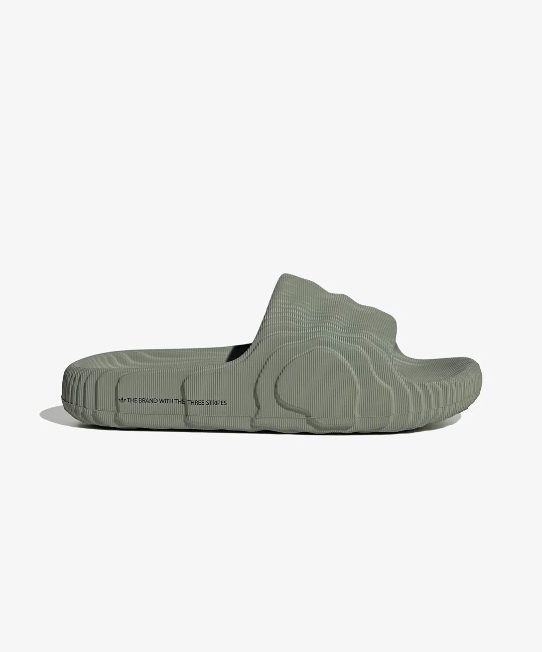 ADIDAS ORIGINALS | ADILETTE 22 SLIDES { SILVER GREEN / SILVER GREEN / CORE BLACK