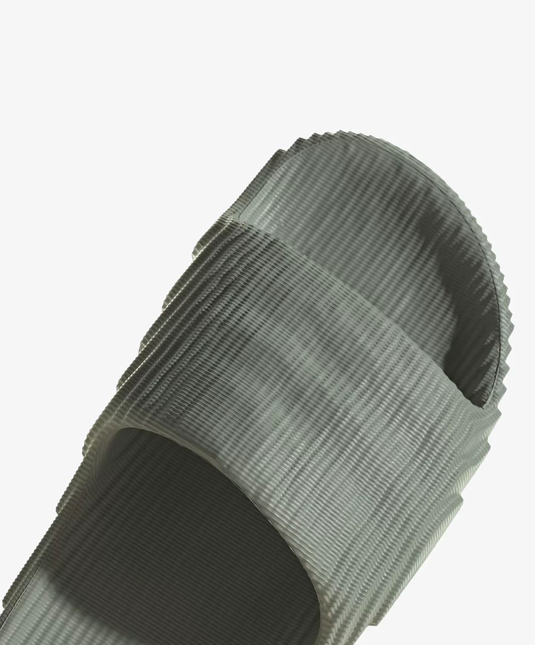 ADIDAS ORIGINALS | ADILETTE 22 SLIDES { SILVER GREEN / SILVER GREEN / CORE BLACK - Image 5