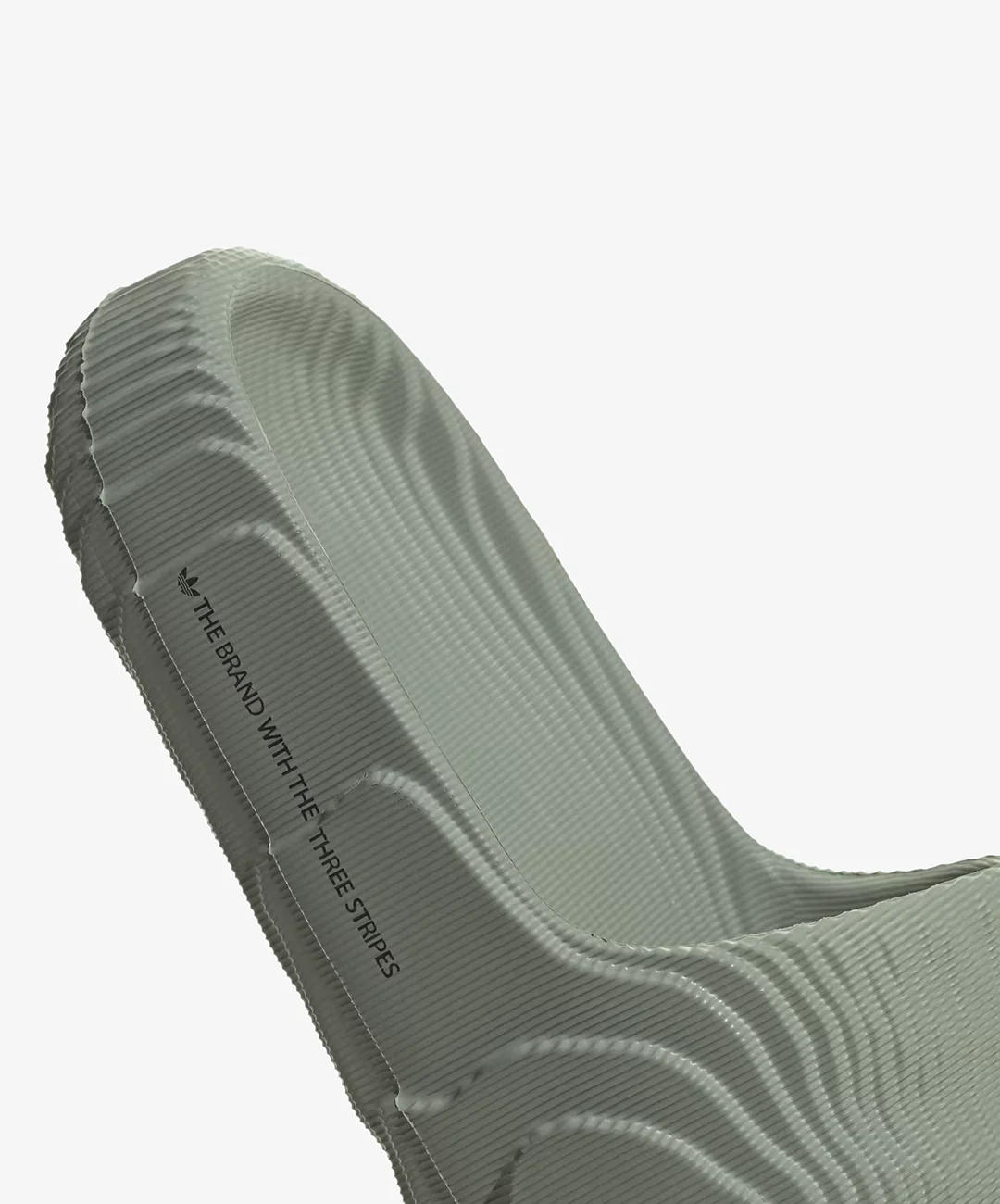 ADIDAS ORIGINALS | ADILETTE 22 SLIDES { SILVER GREEN / SILVER GREEN / CORE BLACK - Image 6