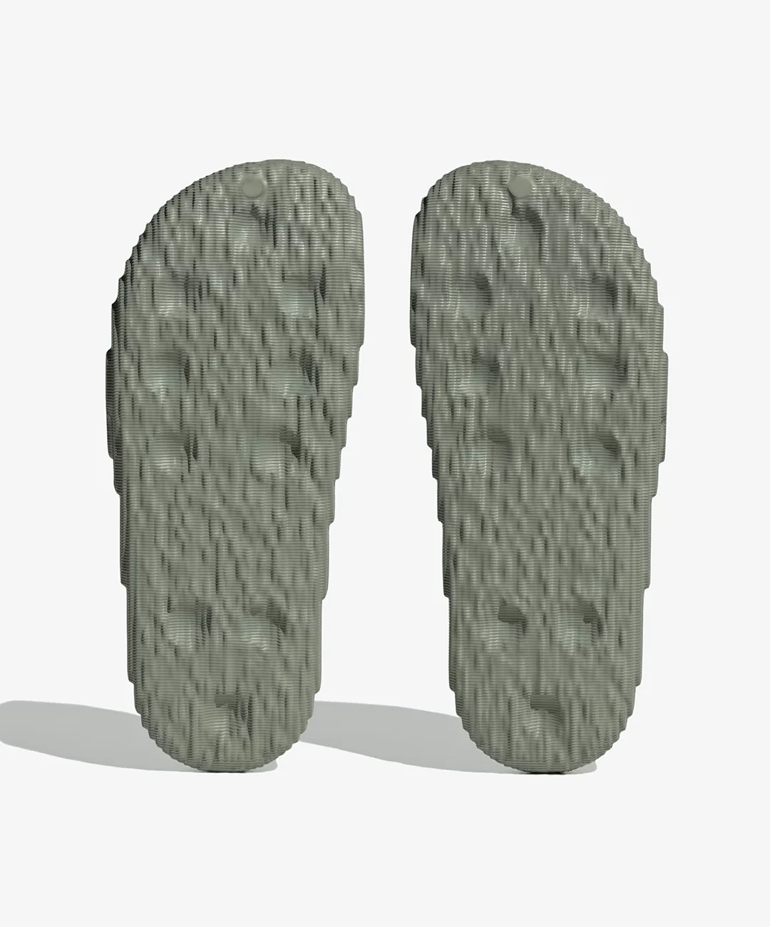 ADIDAS ORIGINALS | ADILETTE 22 SLIDES { SILVER GREEN / SILVER GREEN / CORE BLACK - Image 7