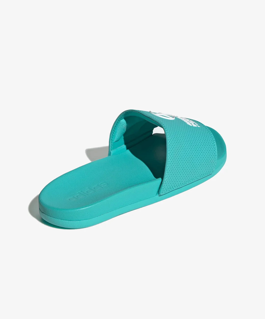 Adidas Originals | ADILETTE COMFORT MER SLIDES { SEMI MINT RUSH/CLOUD WHITE - Image 4