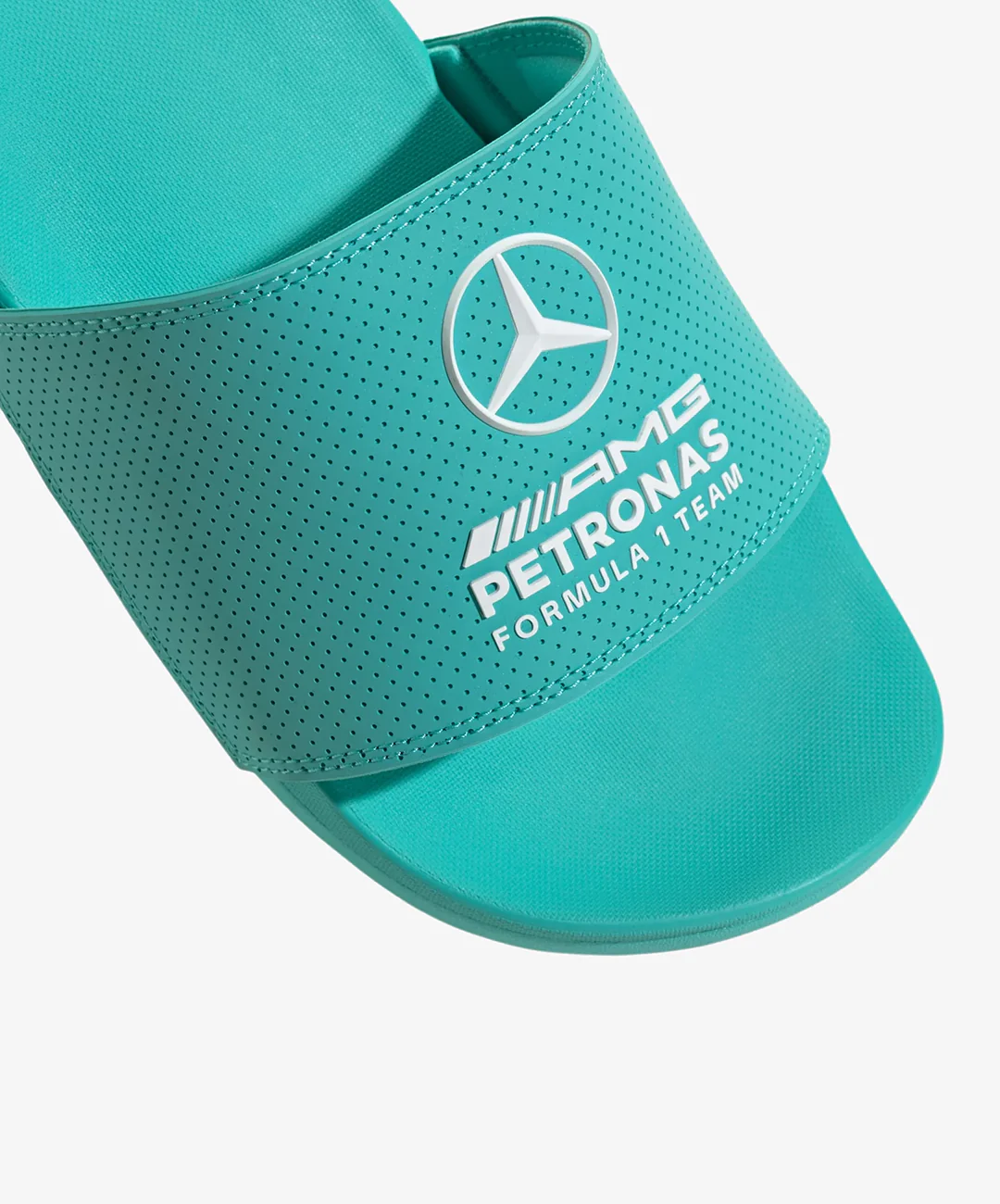 Adidas Originals | ADILETTE COMFORT MER SLIDES { SEMI MINT RUSH/CLOUD WHITE - Image 5