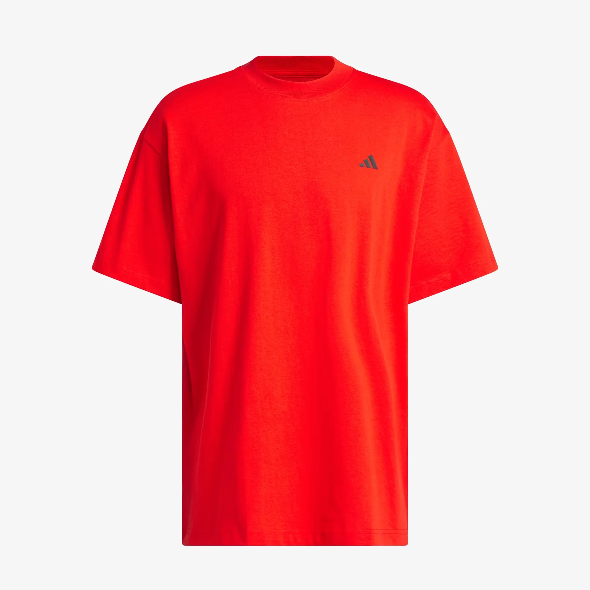 Adidas Originals | ANTHONY EDWARDS SEASONAL LOGO TEE { ACTIVE RED - Image 6
