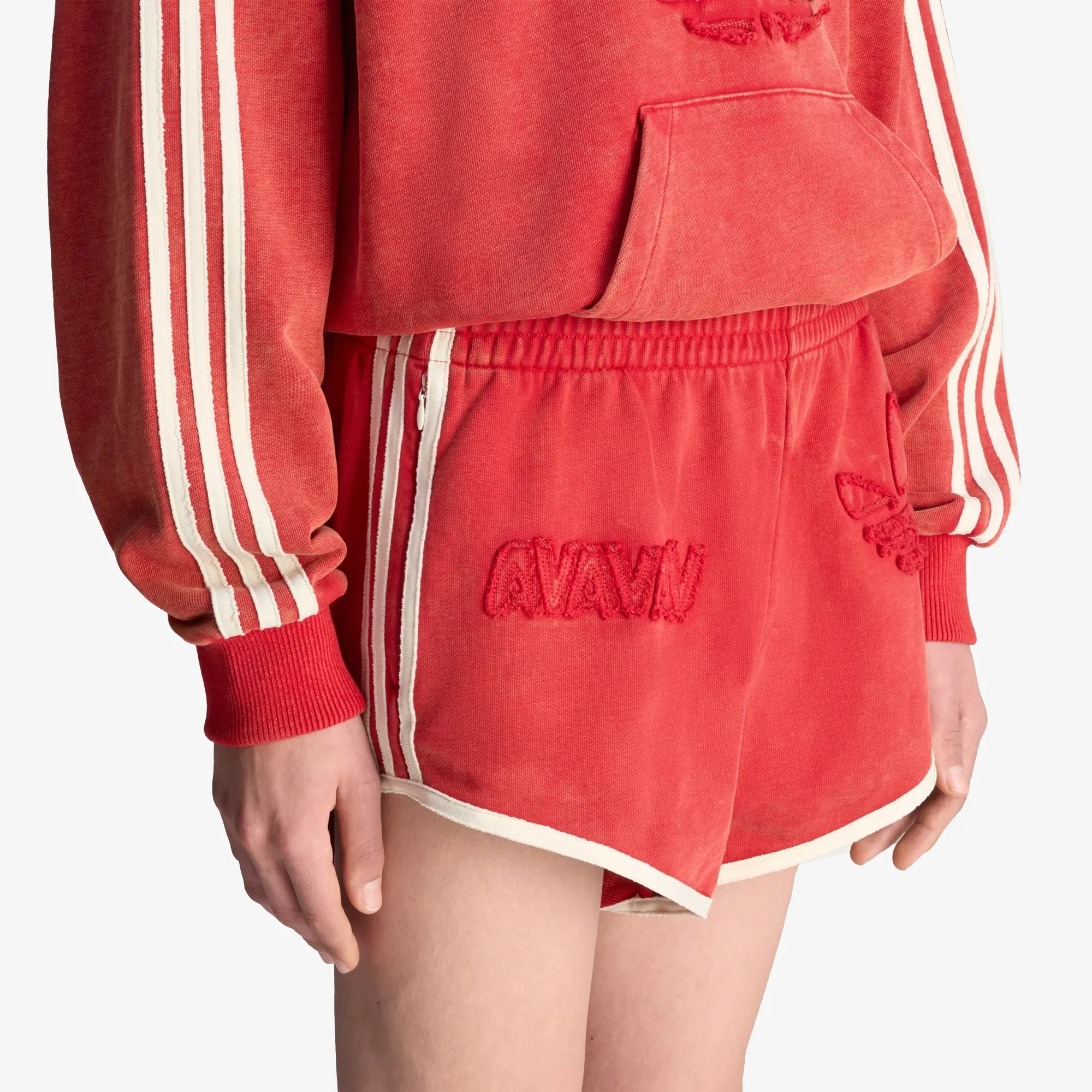 Adidas Originals | AVAVAV BOXING SHORTS { POWER RED - Image 4