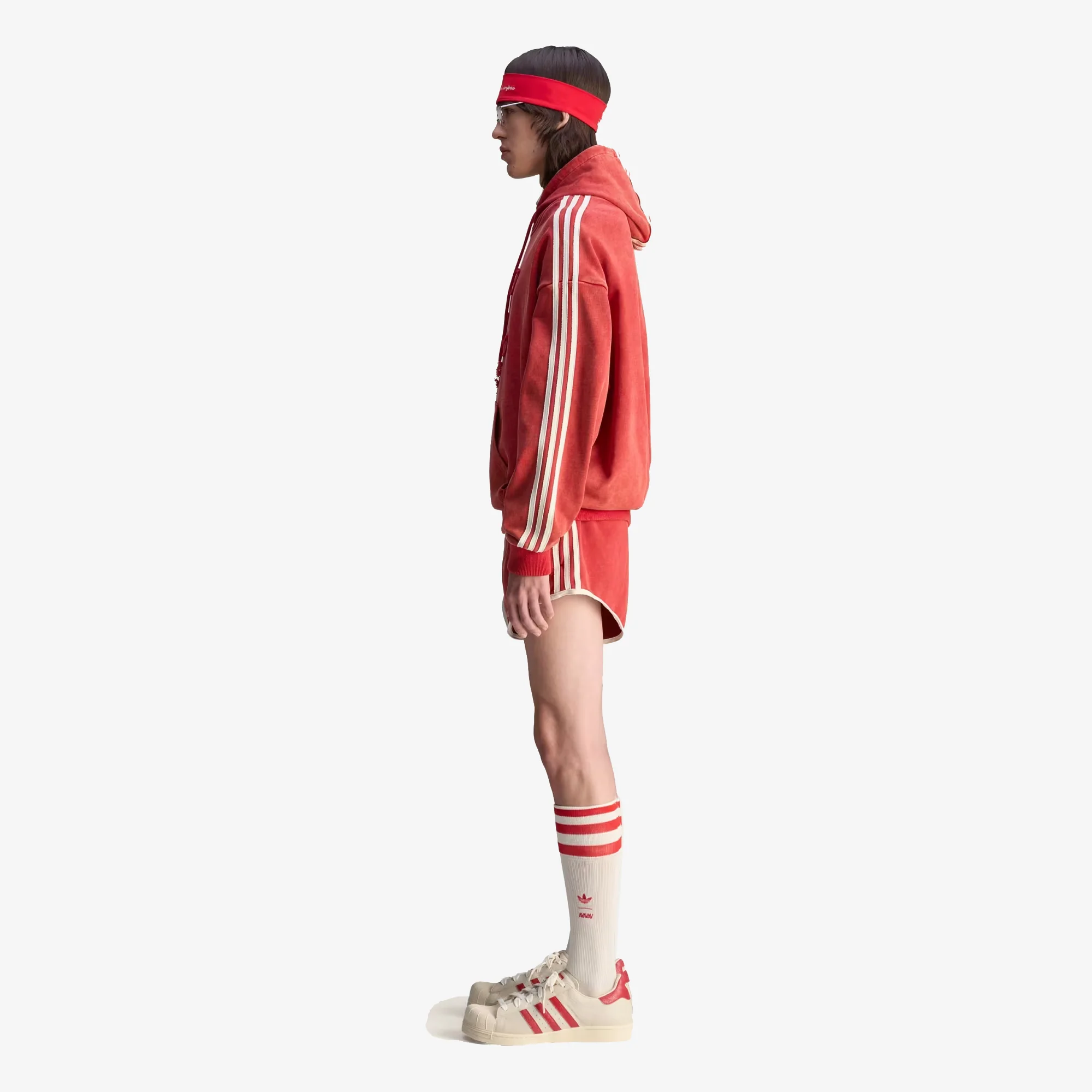 Adidas Originals | AVAVAV BOXING SHORTS { POWER RED - Image 5