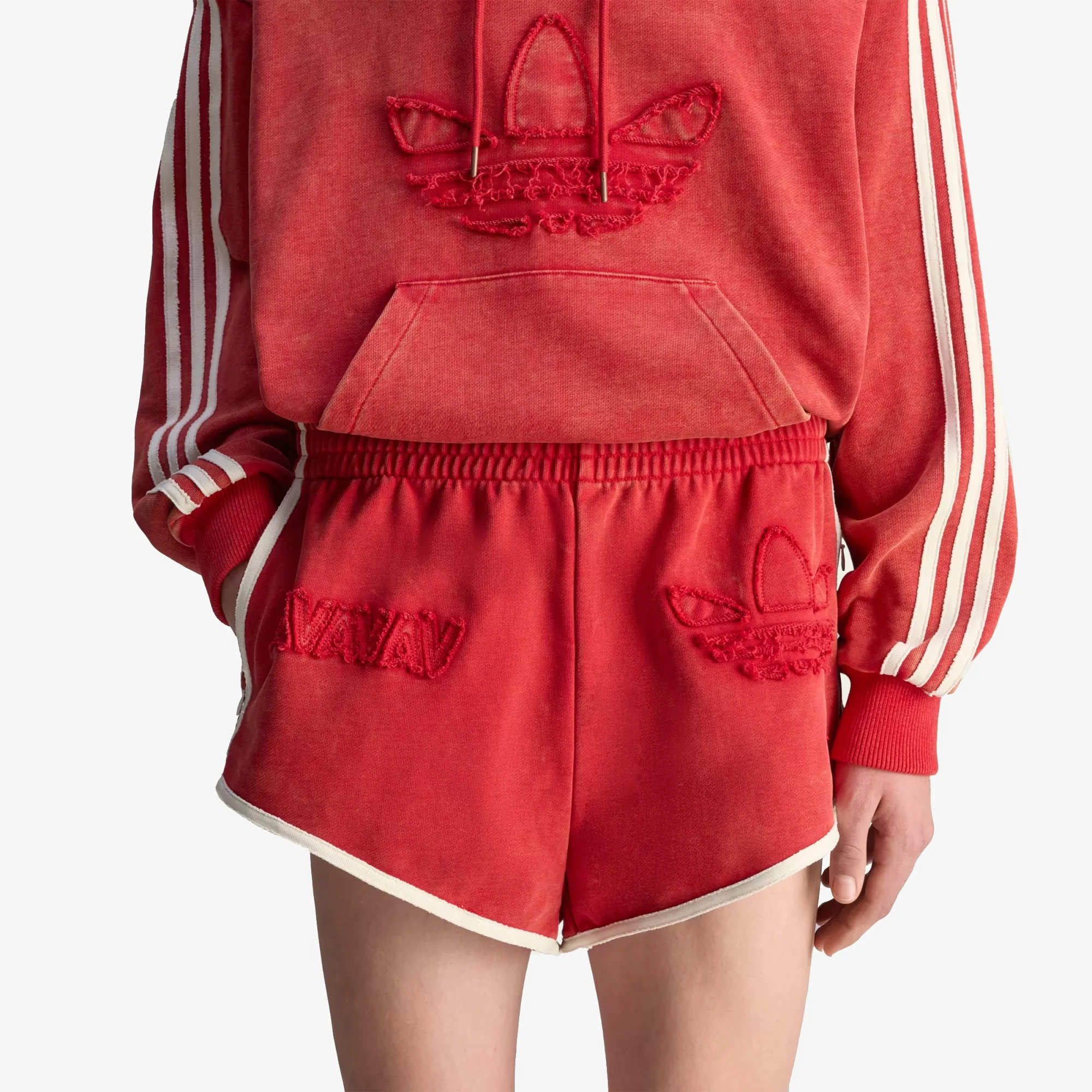 Adidas Originals | AVAVAV BOXING SHORTS { POWER RED - Image 6