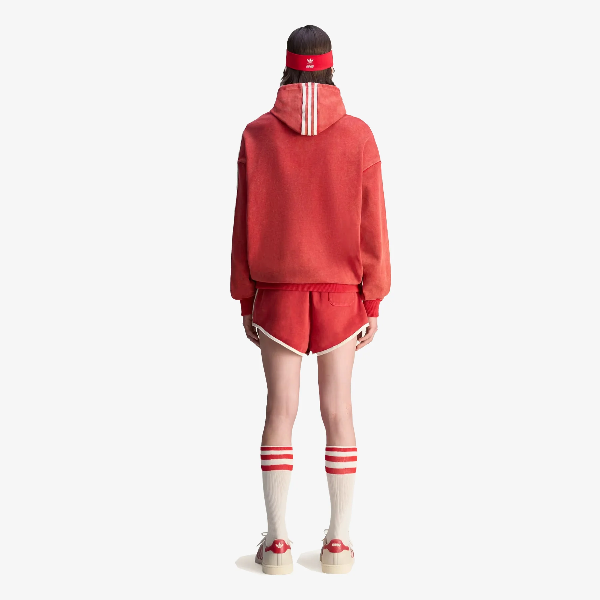 Adidas Originals | AVAVAV BOXING SHORTS { POWER RED - Image 8
