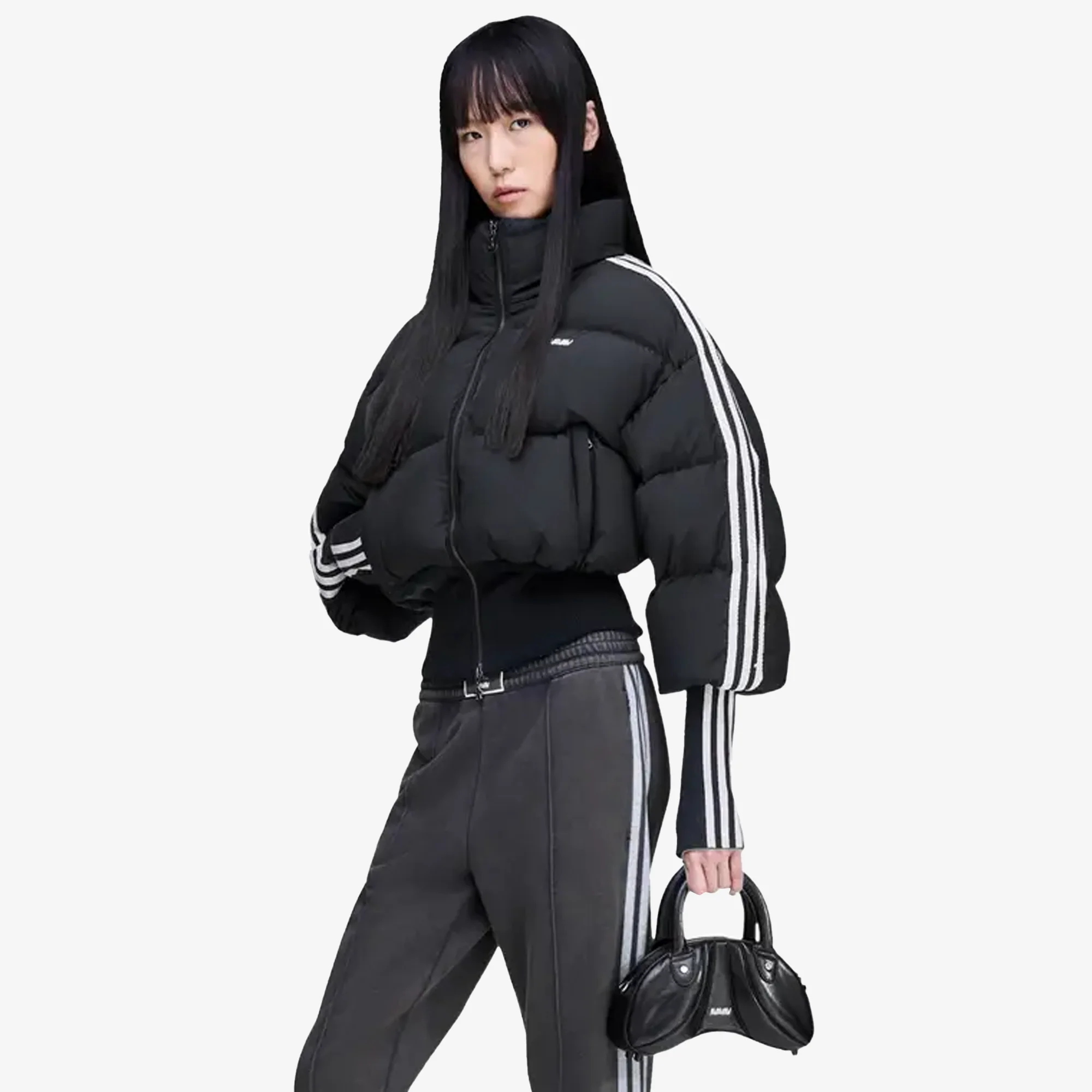 ADIDAS ORIGINALS | AVAVAV MINI SCULPTED BAG { BLACK - Image 2