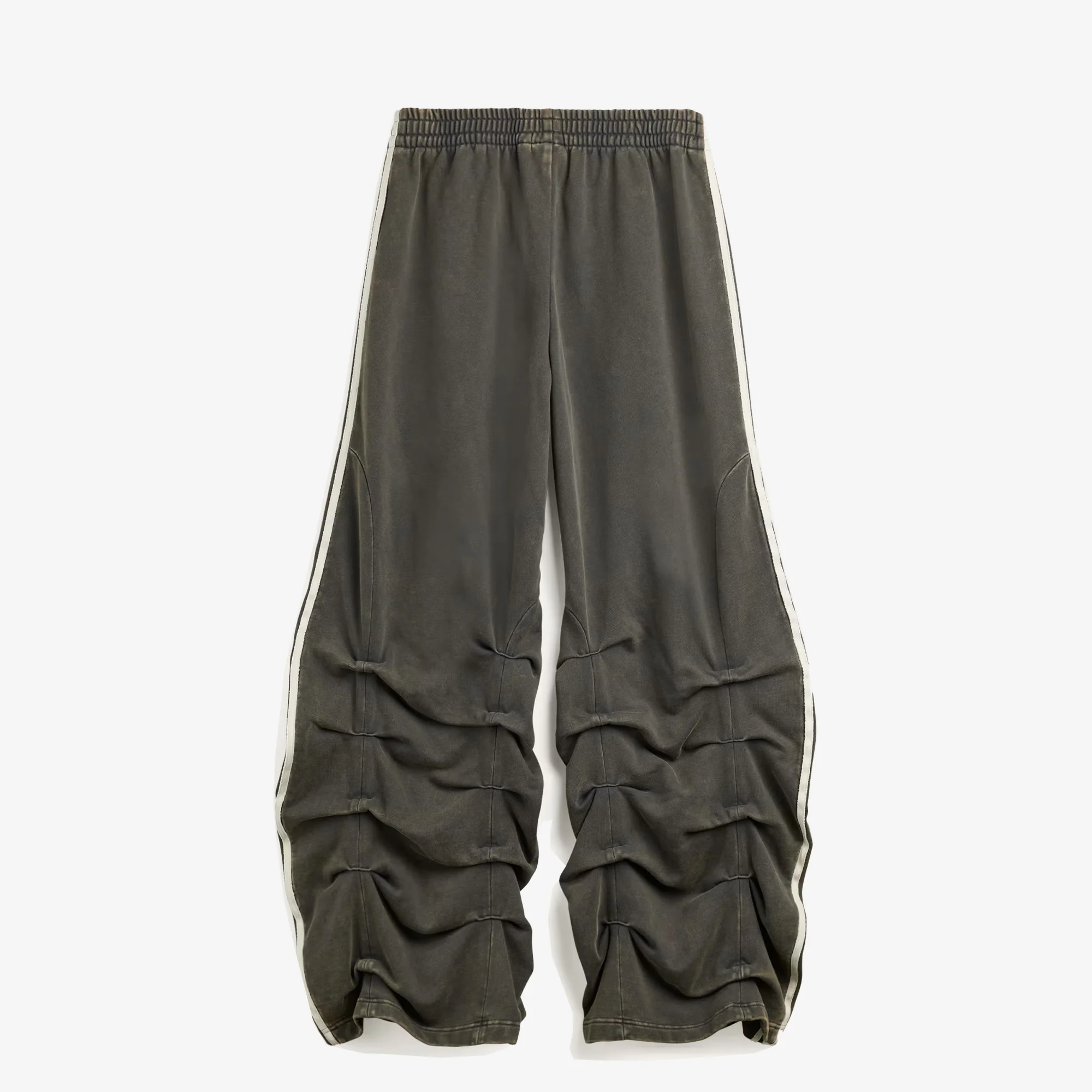 Adidas Originals | AVAVAV PLEATED TRACK PANTS { CARBON - Image 3