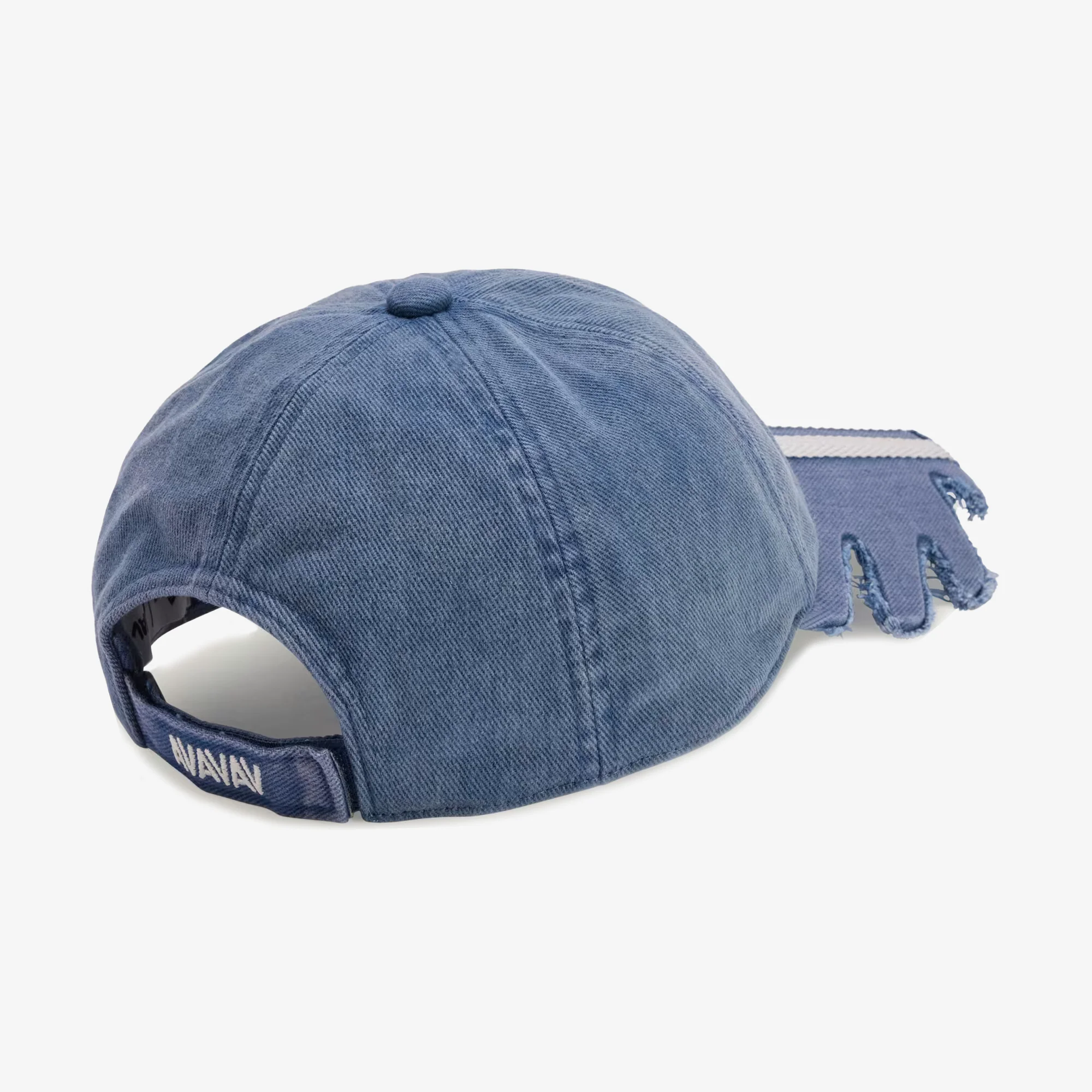 ADIDAS ORIGINALS | AVAVAV SLASHED CAP { BLUE - Image 3