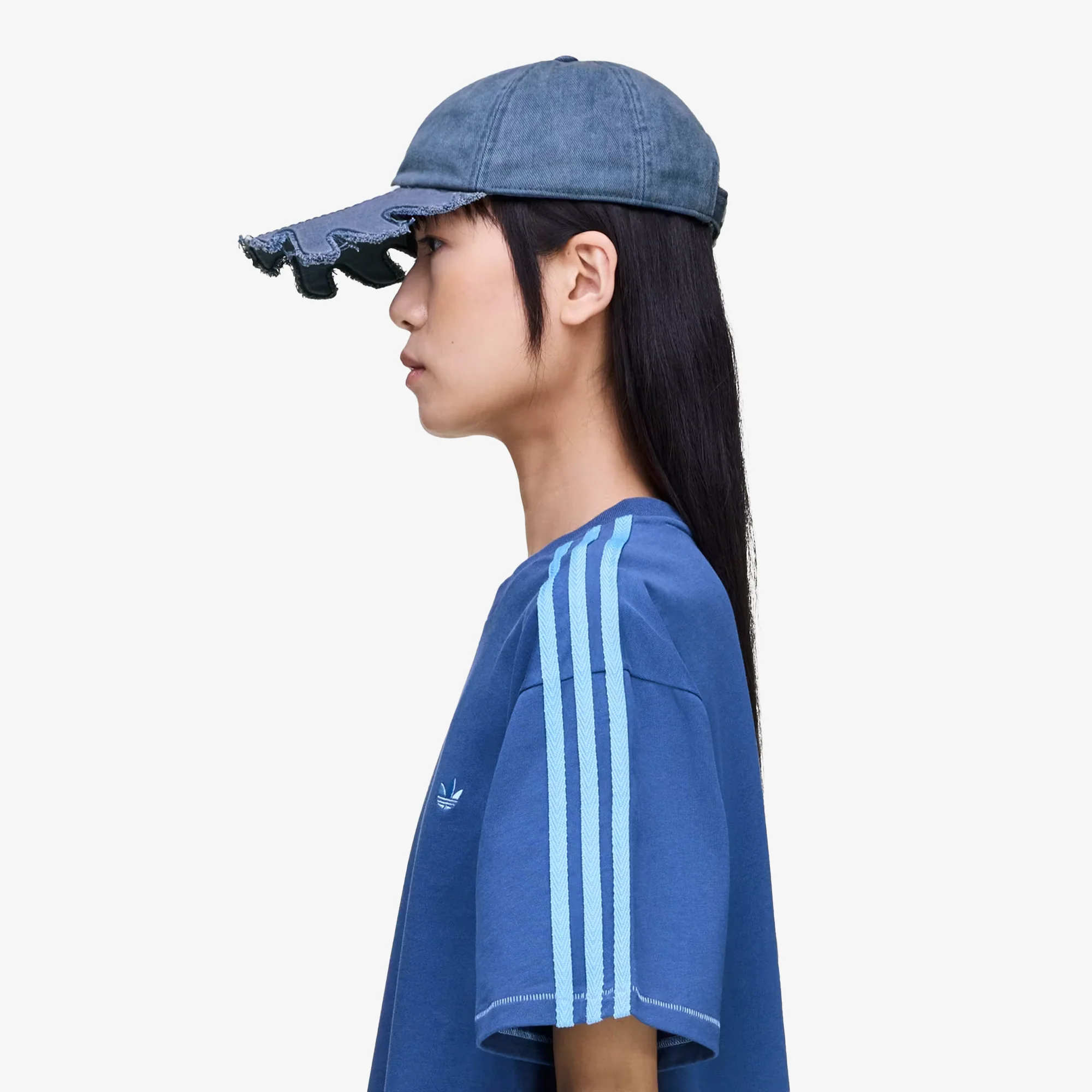 ADIDAS ORIGINALS | AVAVAV SLASHED CAP { BLUE - Image 5