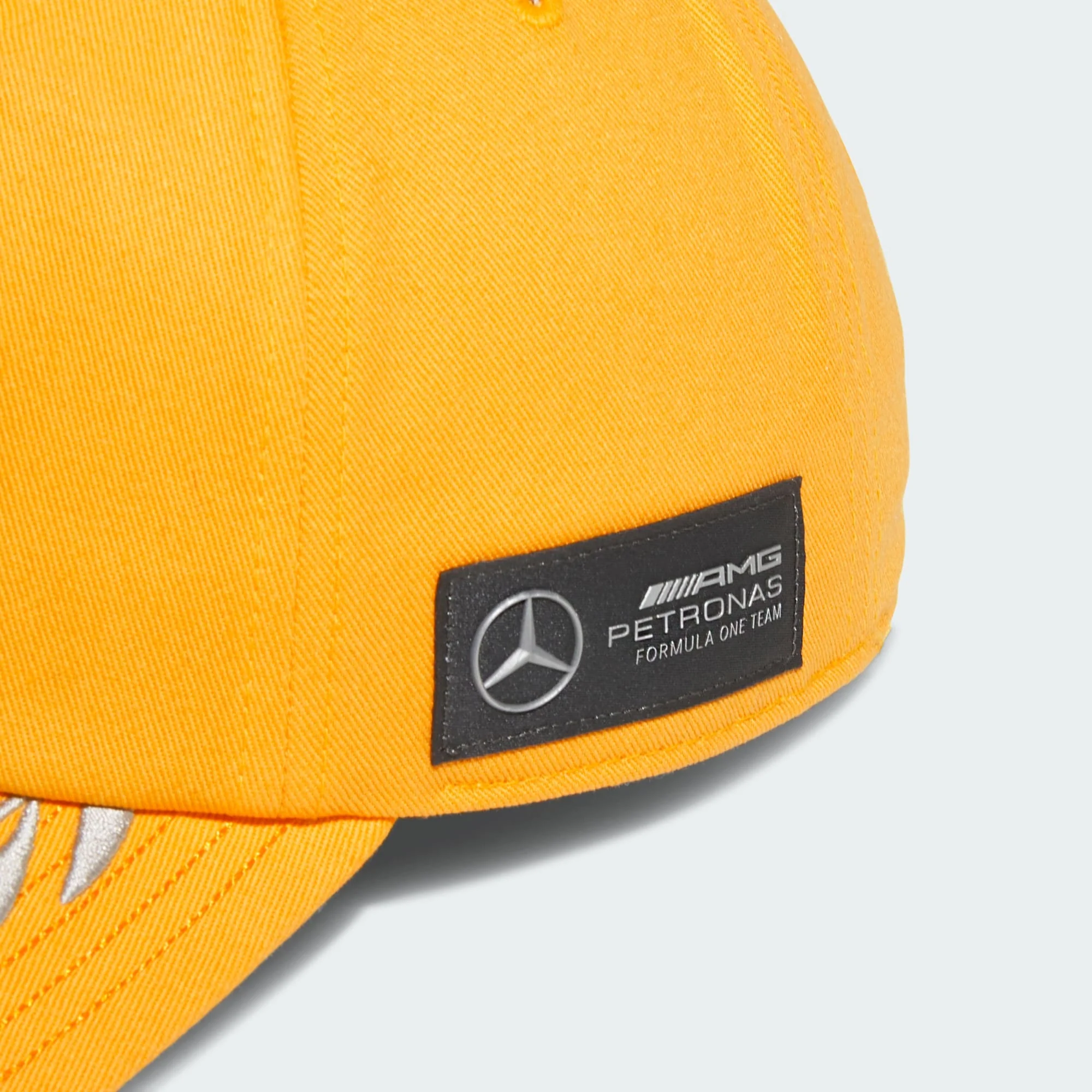 ADIDAS ORIGINALS | BAD BUNNY X MERCEDES - AMG PETRONAS FORMULA ONE TEAM RACING CAP { GOLD - Image 3