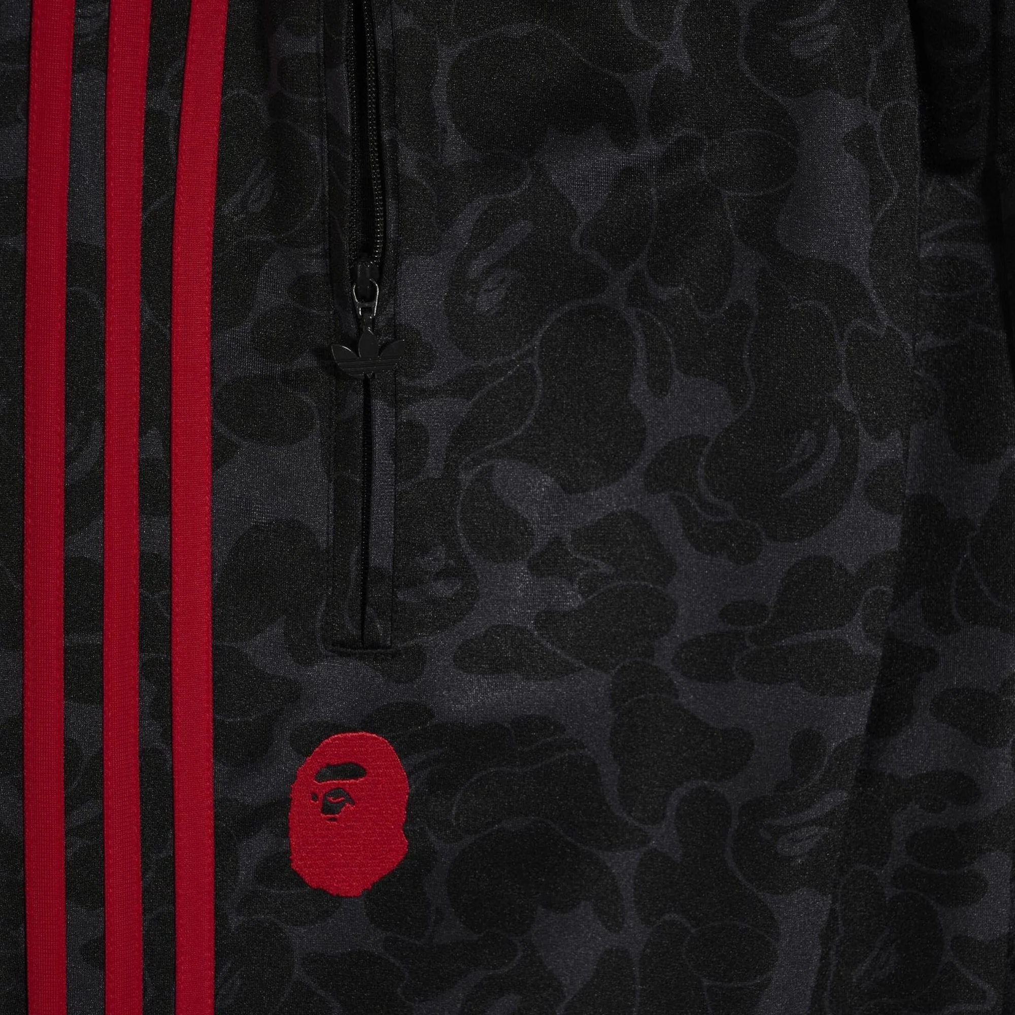 Adidas Originals | BAPE FIREBIRD TRACK PANTS { BLACK - Image 4
