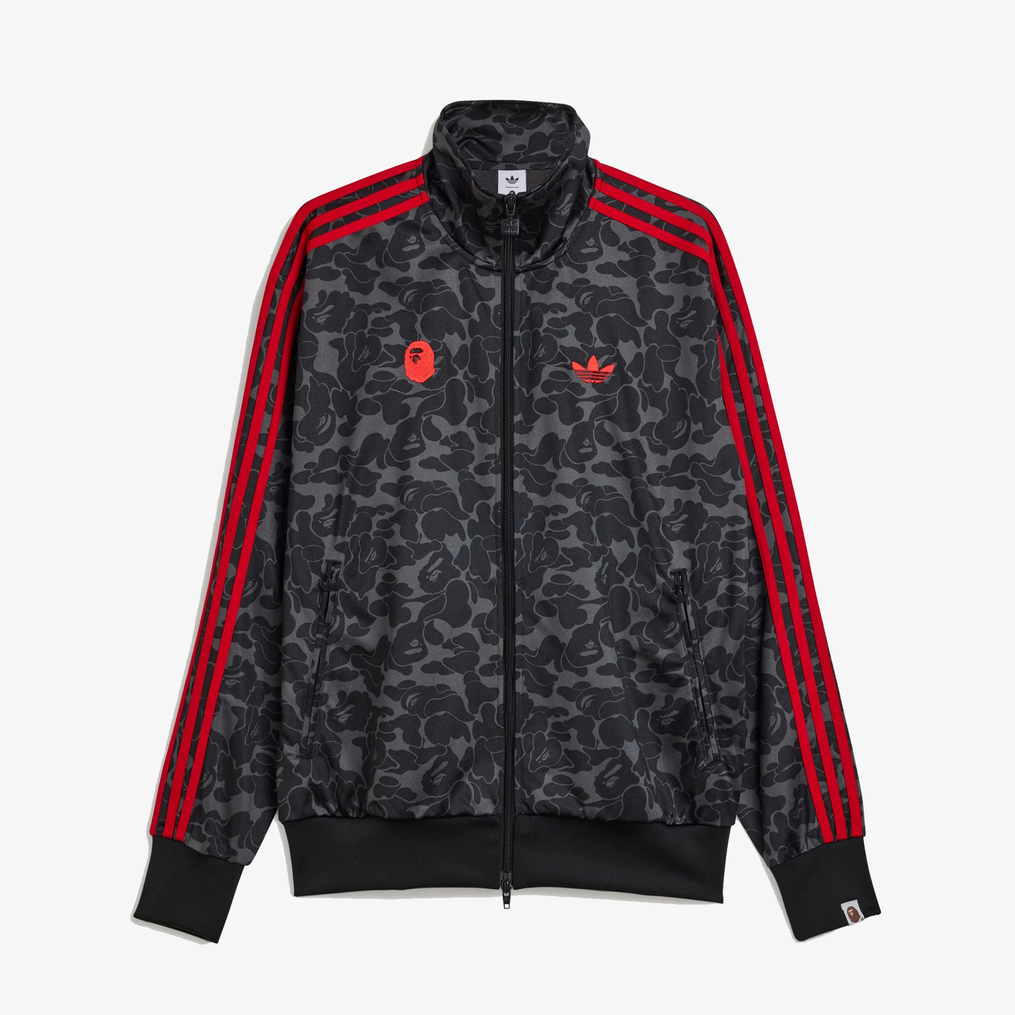 ADIDAS ORIGINALS | BAPE FIREBIRD TRACK TOP { BLACK - Image 4