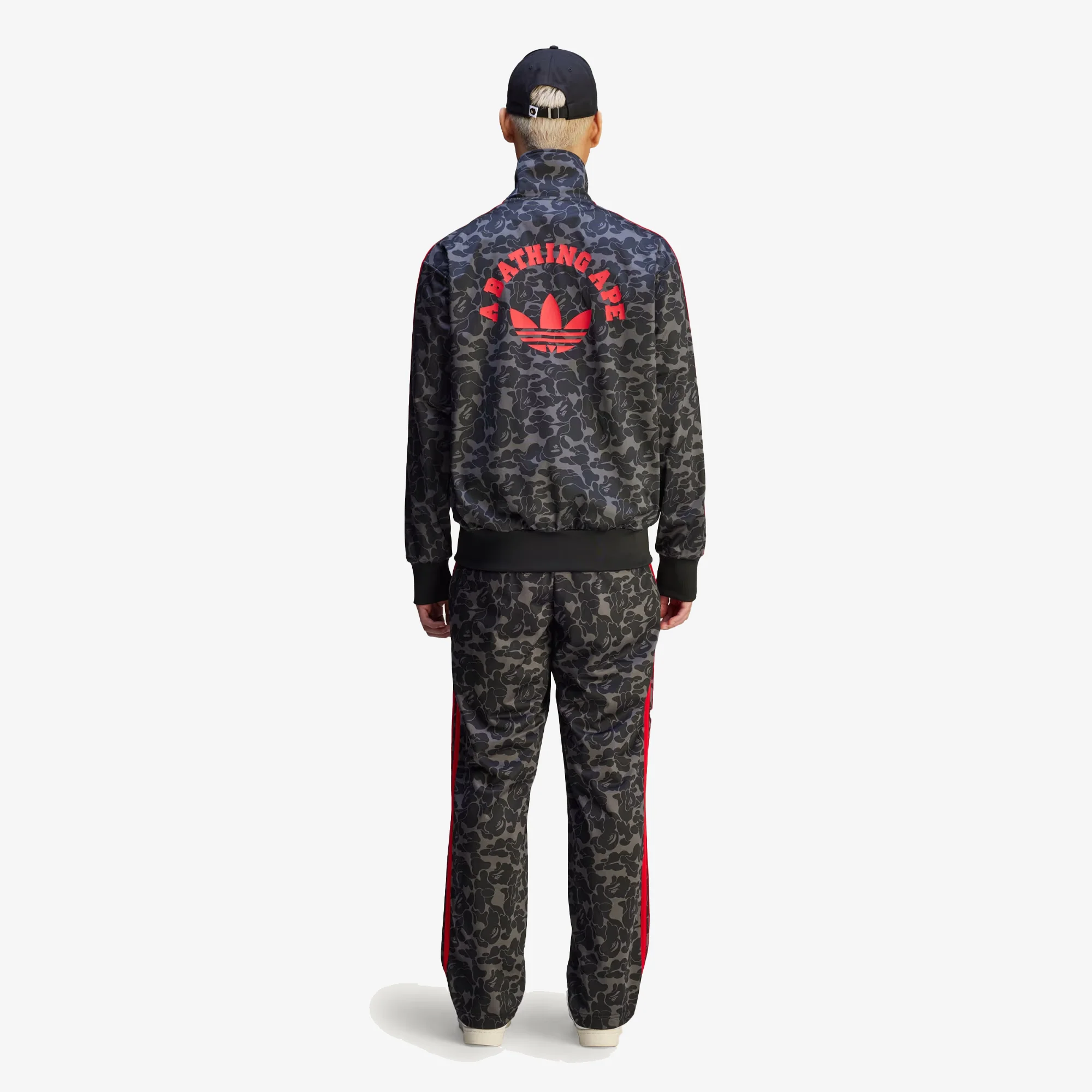 ADIDAS ORIGINALS | BAPE FIREBIRD TRACK TOP { BLACK - Image 7