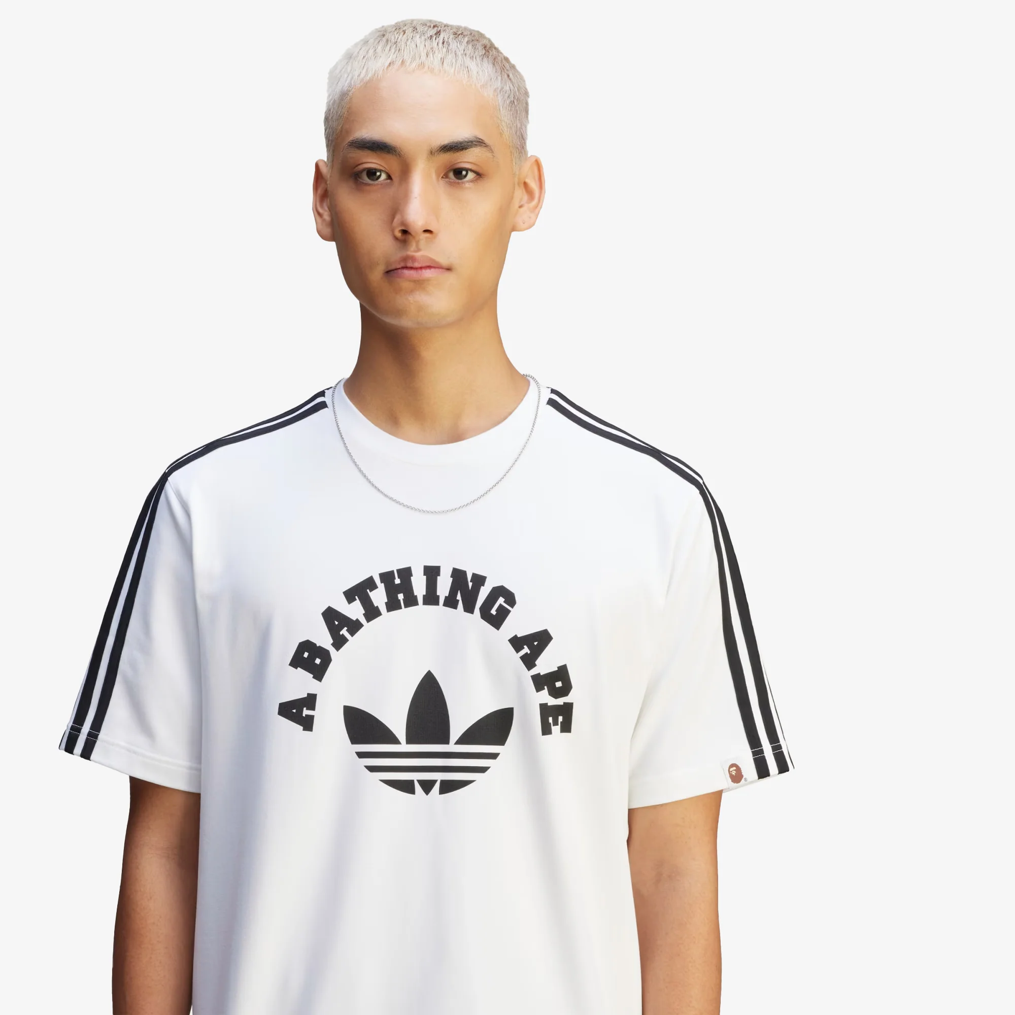 Adidas Originals | BAPE TEE { WHITE - Image 2