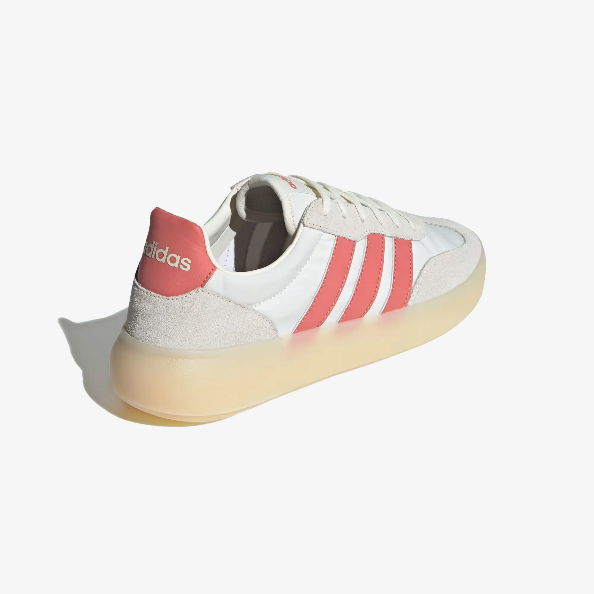 Adidas Originals | BARREDA DECODE { OFF WHITE/PRELOVED SCARLET/WARM VANILLA - Image 4