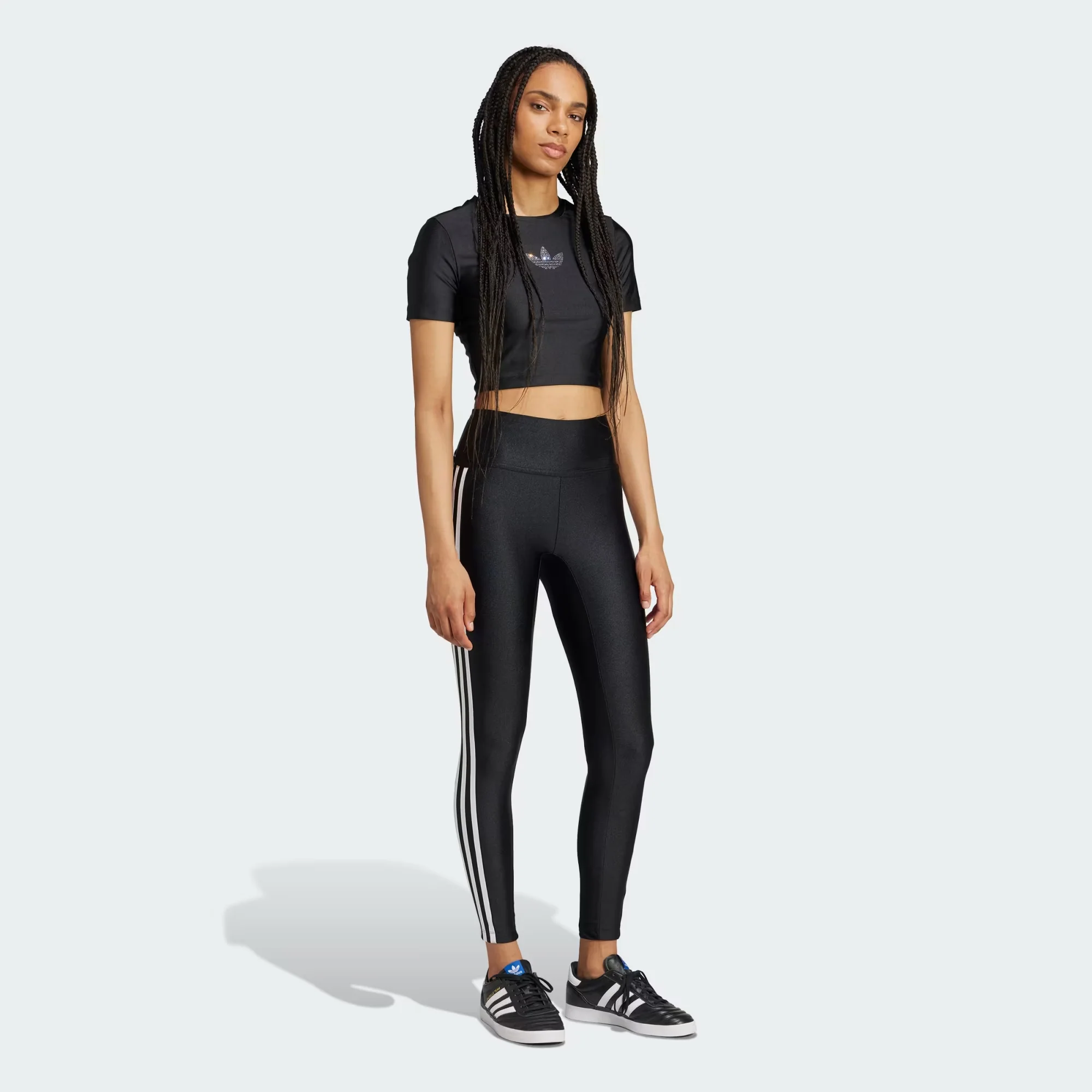 ADIDAS ORIGINALS | BLING TEE { BLACK - Image 6