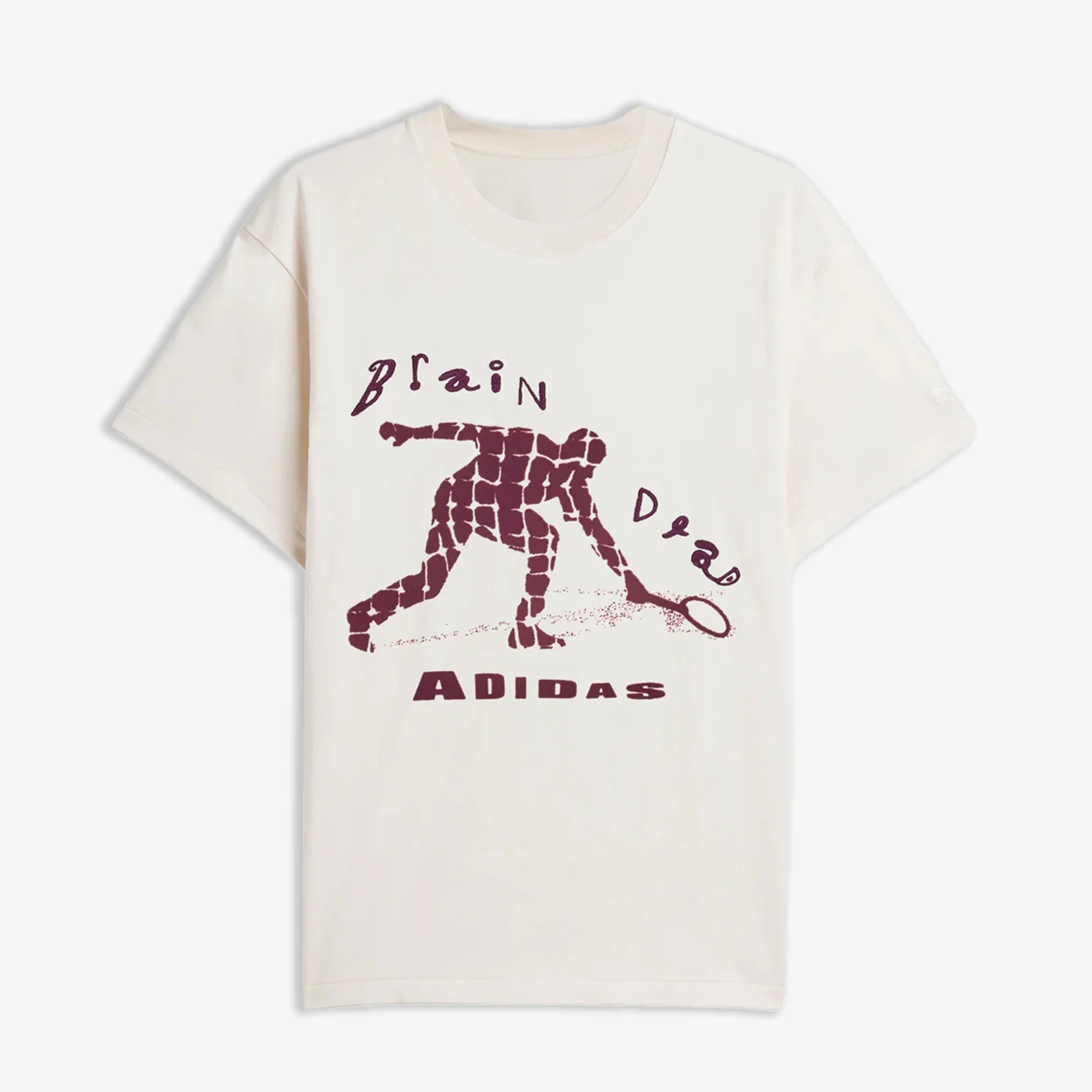 ADIDAS ORIGINALS | BRAIN DEAD TEE { WONDER WHITE - Image 3
