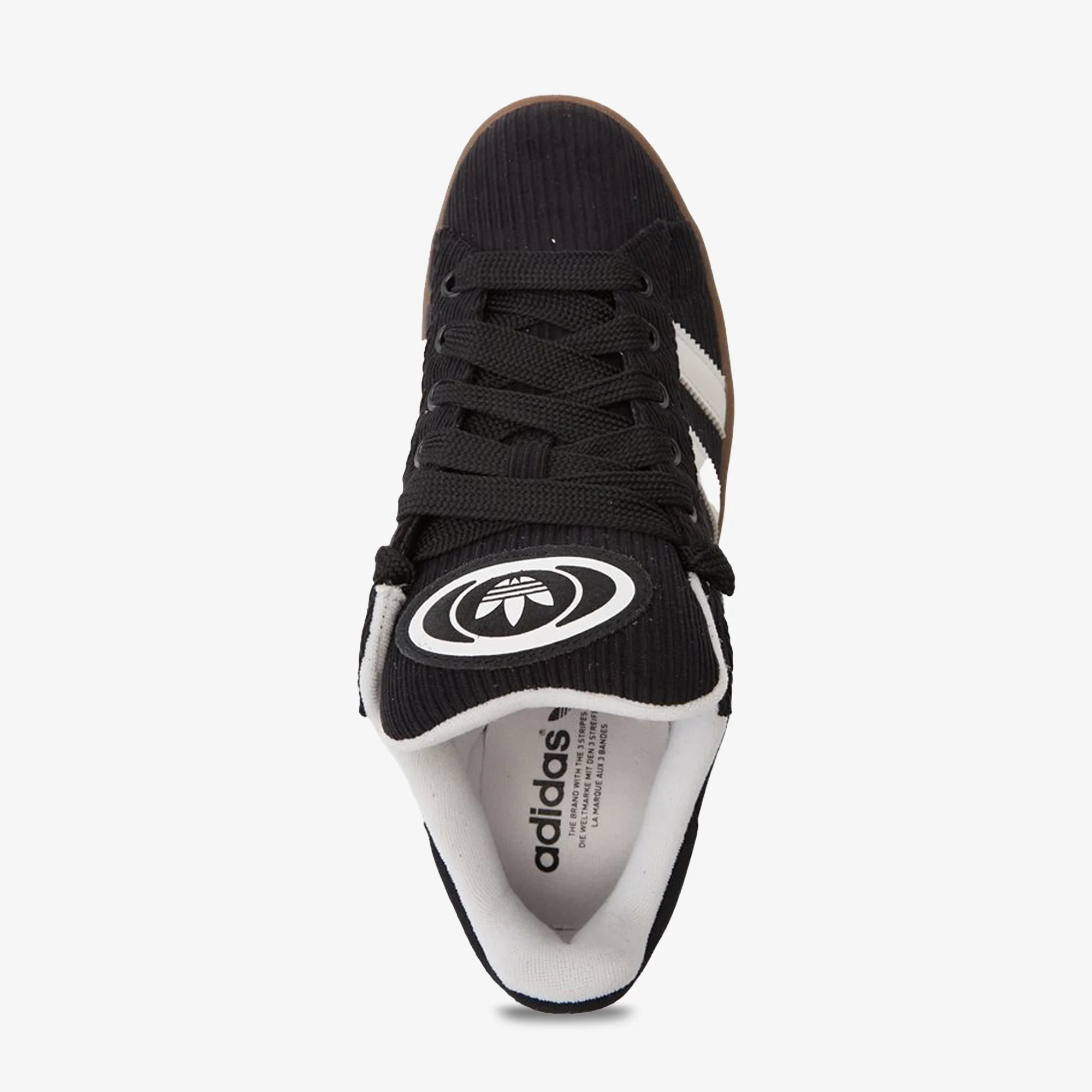 Adidas Originals | CAMPUS 00S { CORE BLACK/WHITE/GUM - Image 2