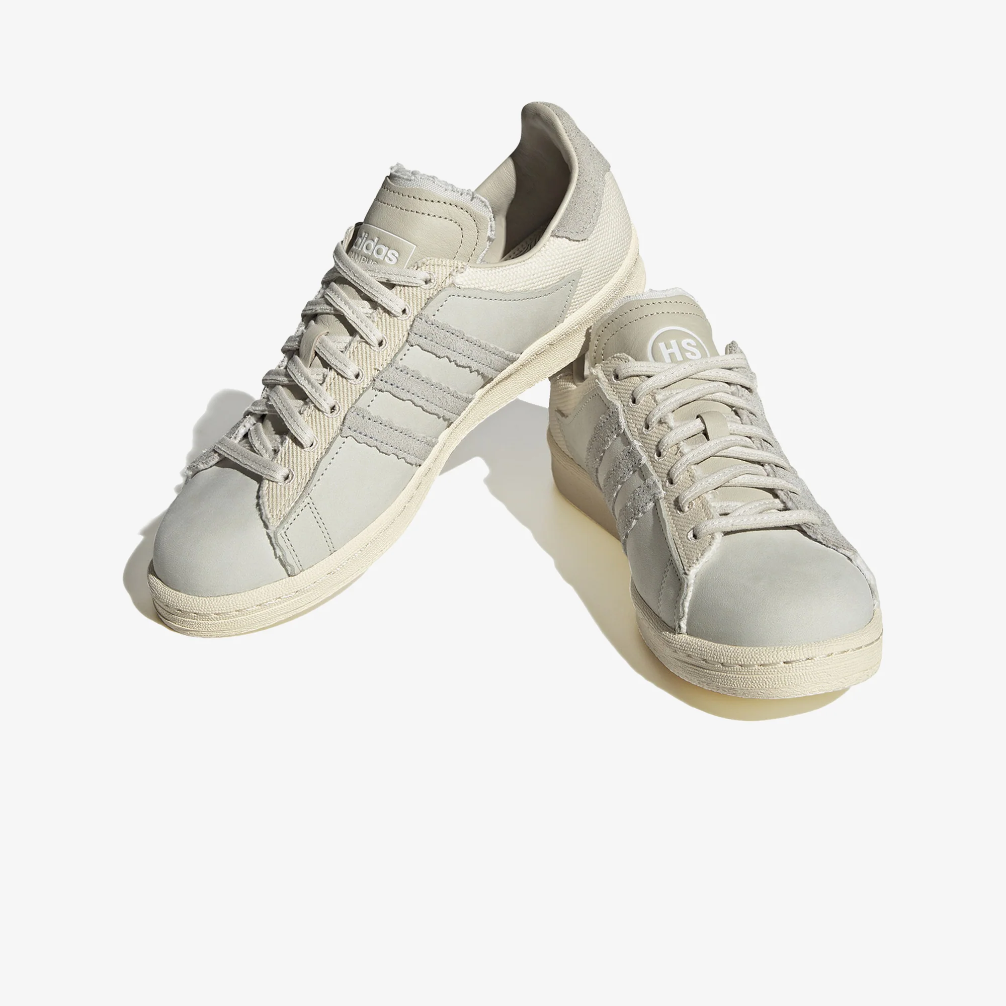 Adidas Originals | CAMPUS HIGHSNOBIETY HIGHART { CRYSTAL WHITE/WHITE TINT/CHALK WHITE - Image 3