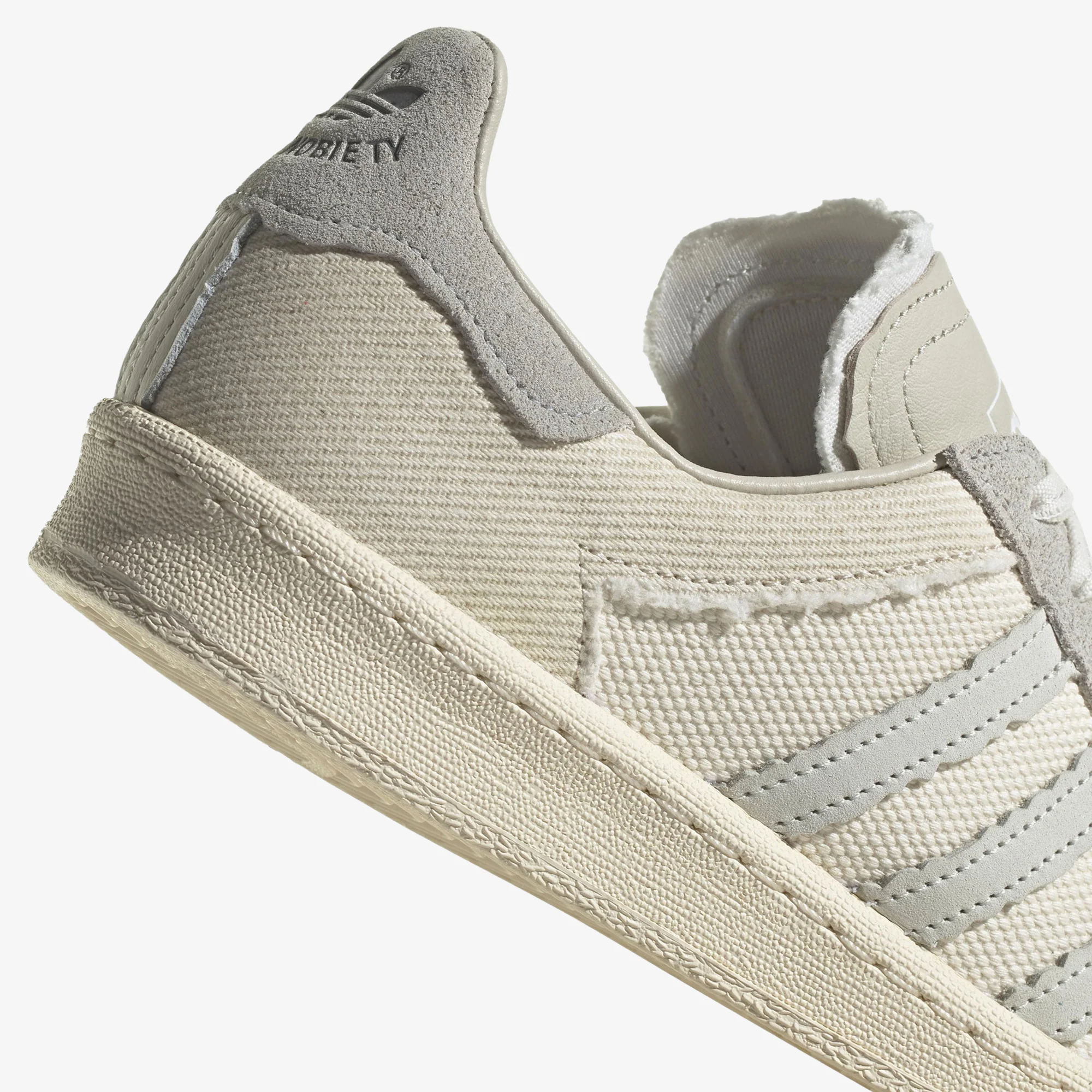 Adidas Originals | CAMPUS HIGHSNOBIETY HIGHART { CRYSTAL WHITE/WHITE TINT/CHALK WHITE - Image 5