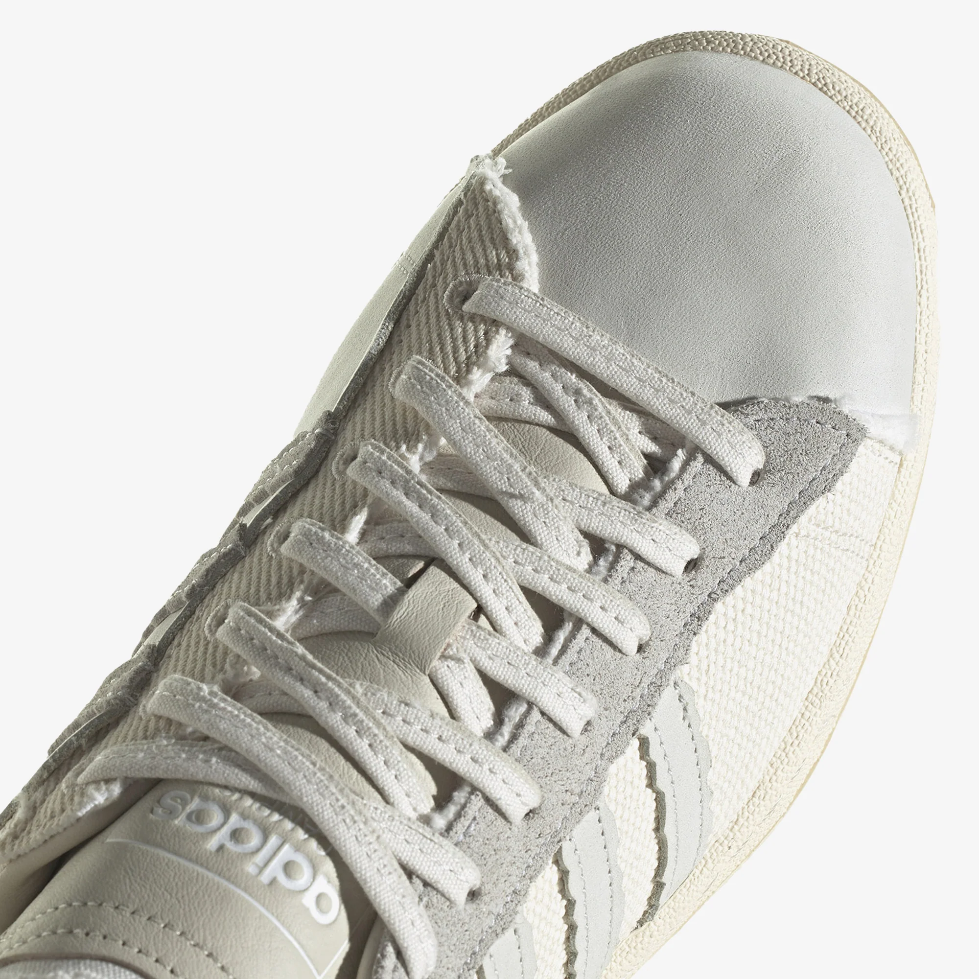 Adidas Originals | CAMPUS HIGHSNOBIETY HIGHART { CRYSTAL WHITE/WHITE TINT/CHALK WHITE - Image 6