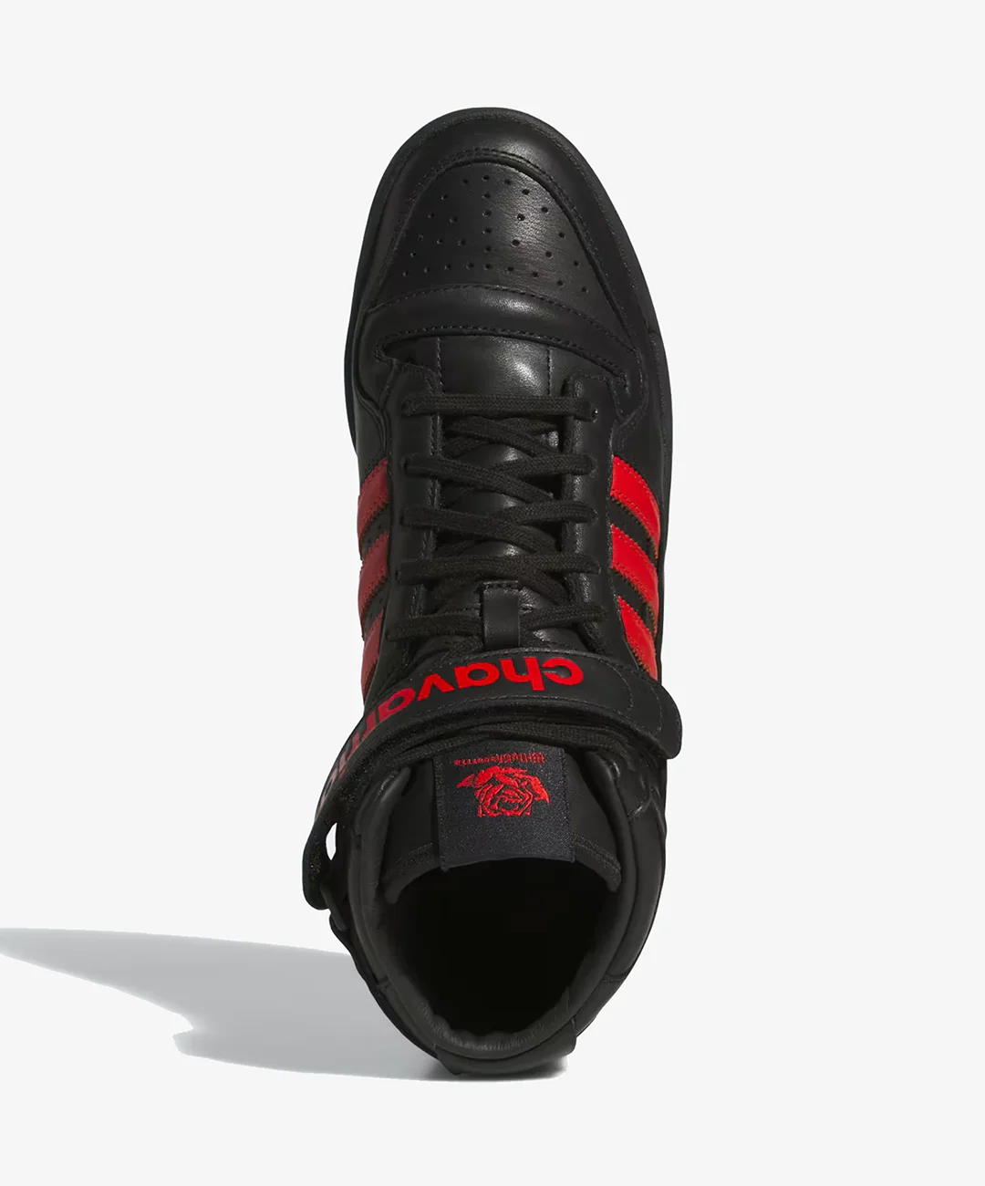 ADIDAS ORIGINALS | x CHAVARRIA FORUM 84 { CORE BLACK/RED - Image 2