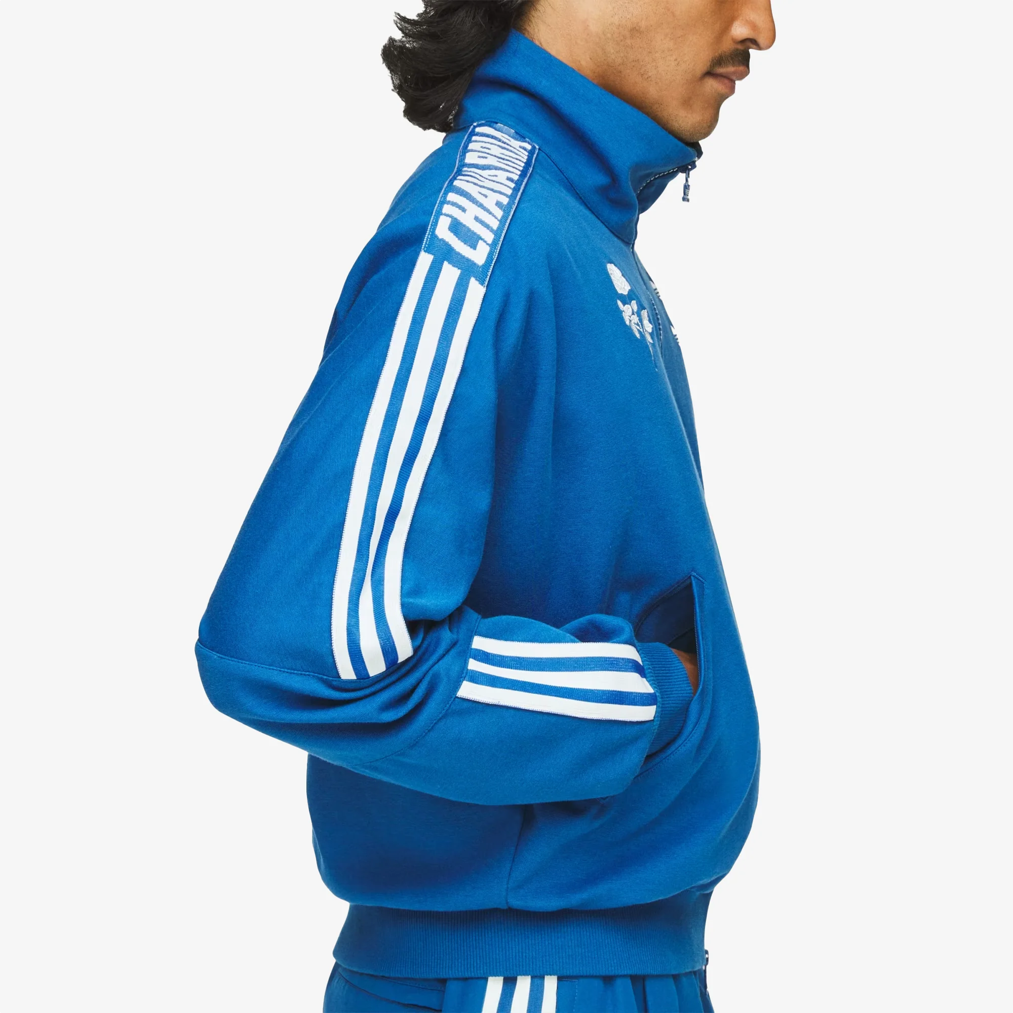 ADIDAS ORIGINALS | CHAVARRIA KNIT TRACK JACKET { DARK MARINE - Image 3