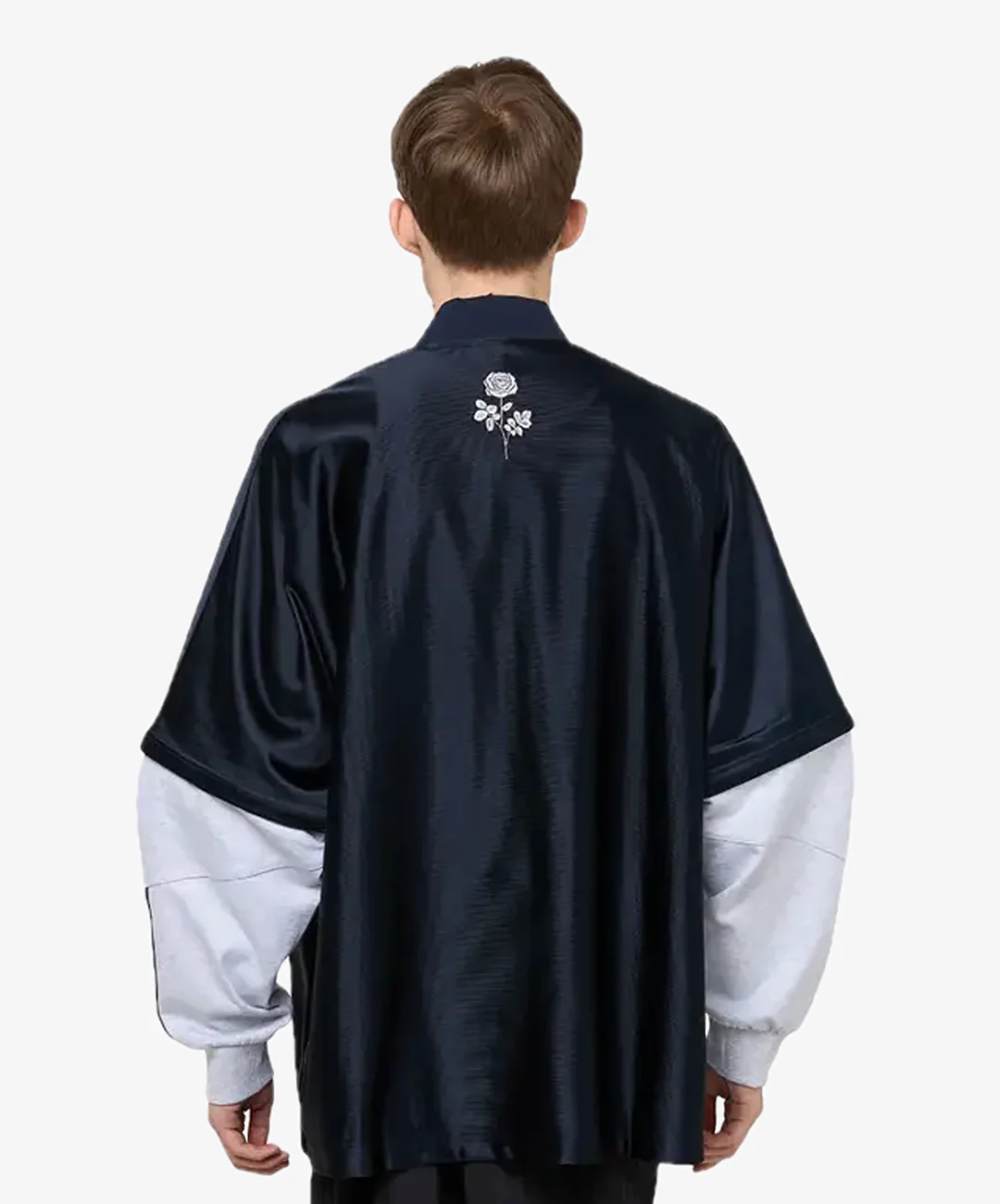 Adidas Originals | CHAVARRIA LS DAZZLE JERSEY { LEGEND INK/LIGHT GREY HEATHER - Image 2