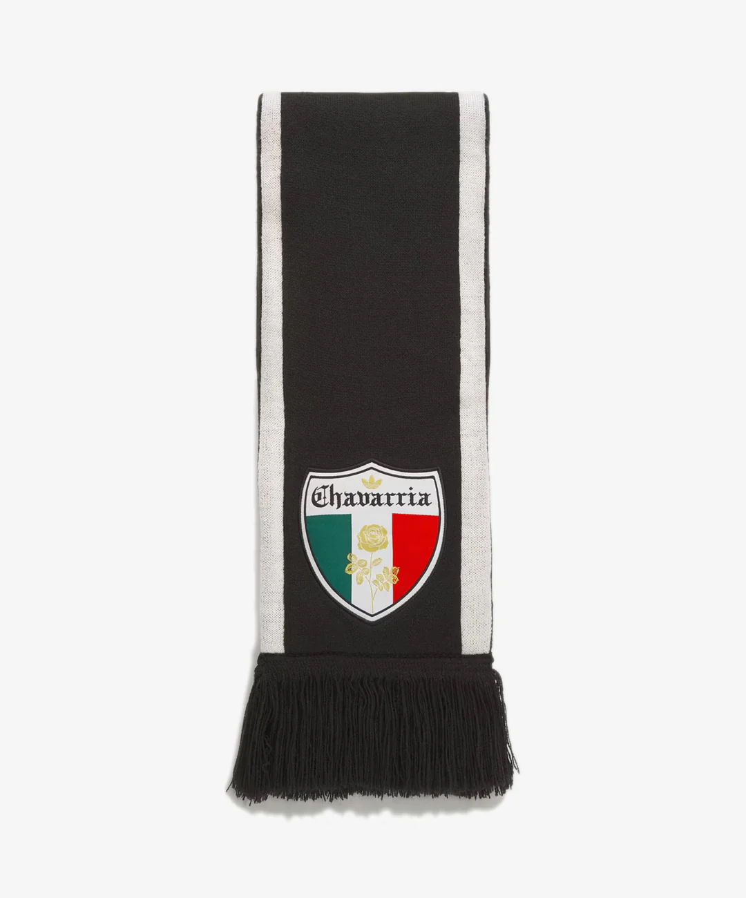 Adidas Originals | CHAVARRIA SOCCER SCARF { BLACK/BETTER SCARLET/COLLEGIATE GREEN - Image 2