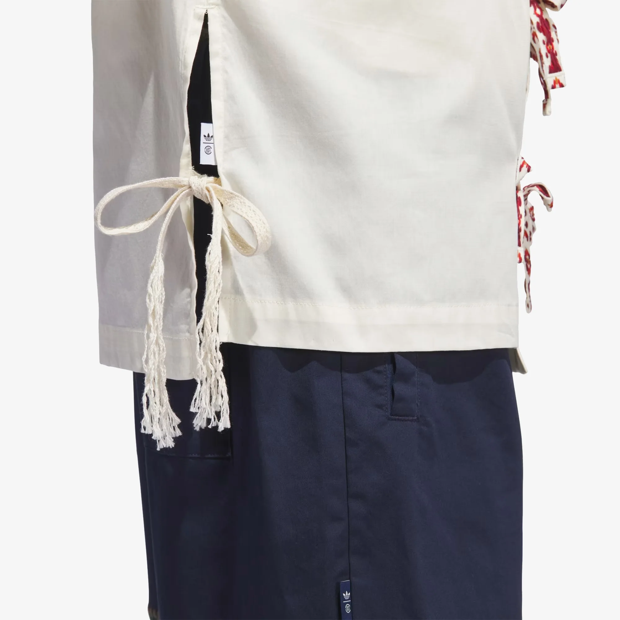 ADIDAS ORIGINALS | CLOT BOWLING SHIRT BY EDISON CHEN { CREAM WHITE - Image 4