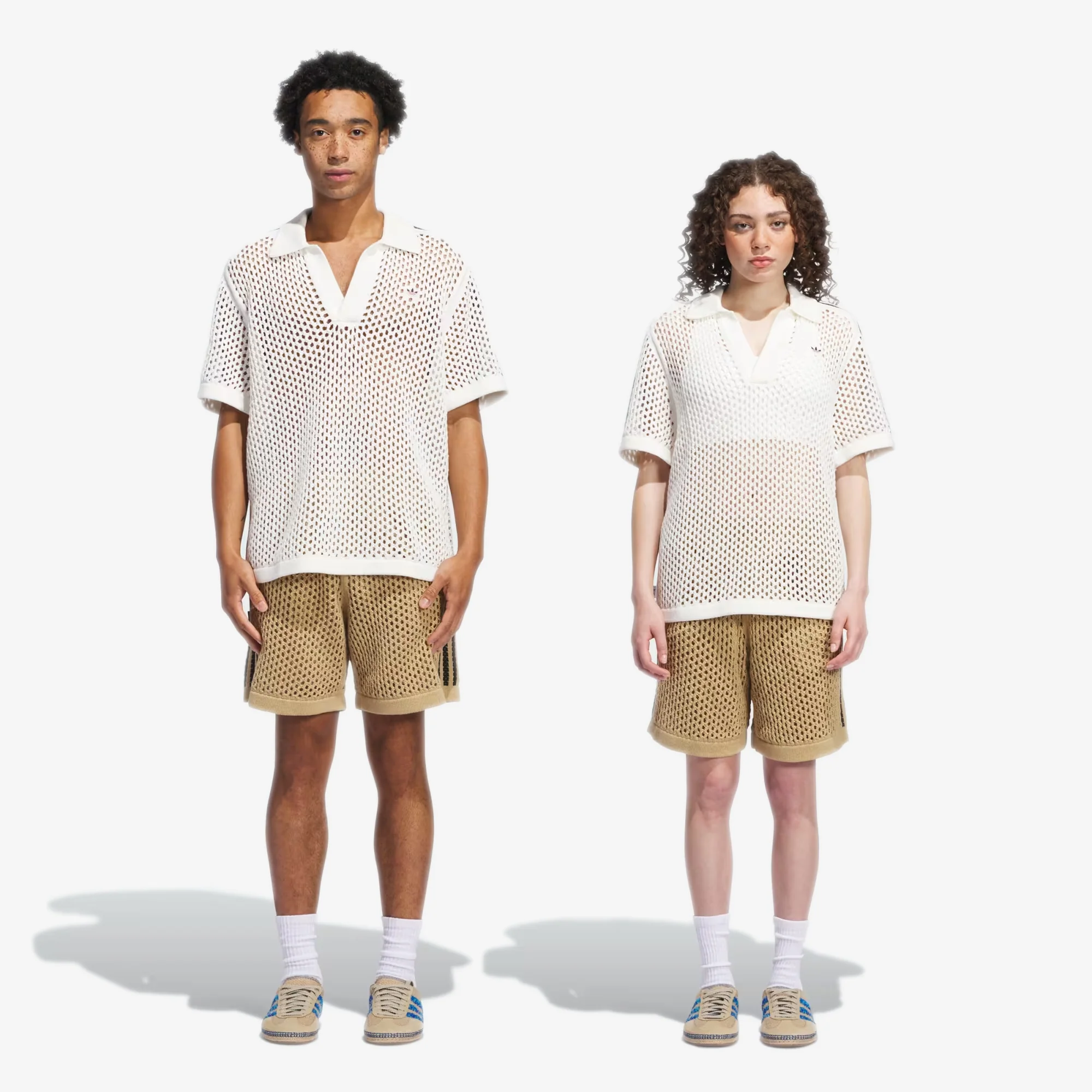 ADIDAS ORIGINALS | CLOT CROCHET POLO BY EDISON CHEN { CORE WHITE - Image 6