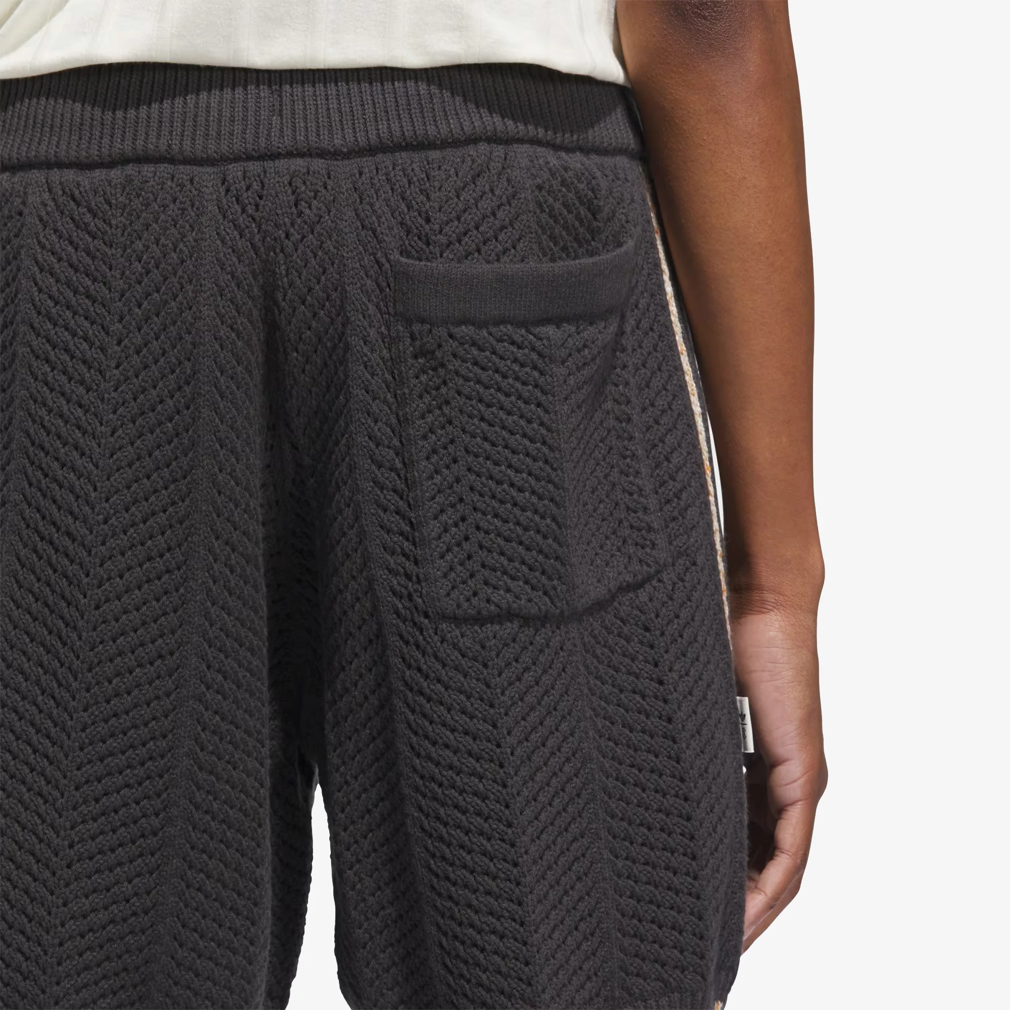 ADIDAS ORIGINALS | CLOT CROCHET SHORTS BY EDISON CHEN { CARBON - Image 5