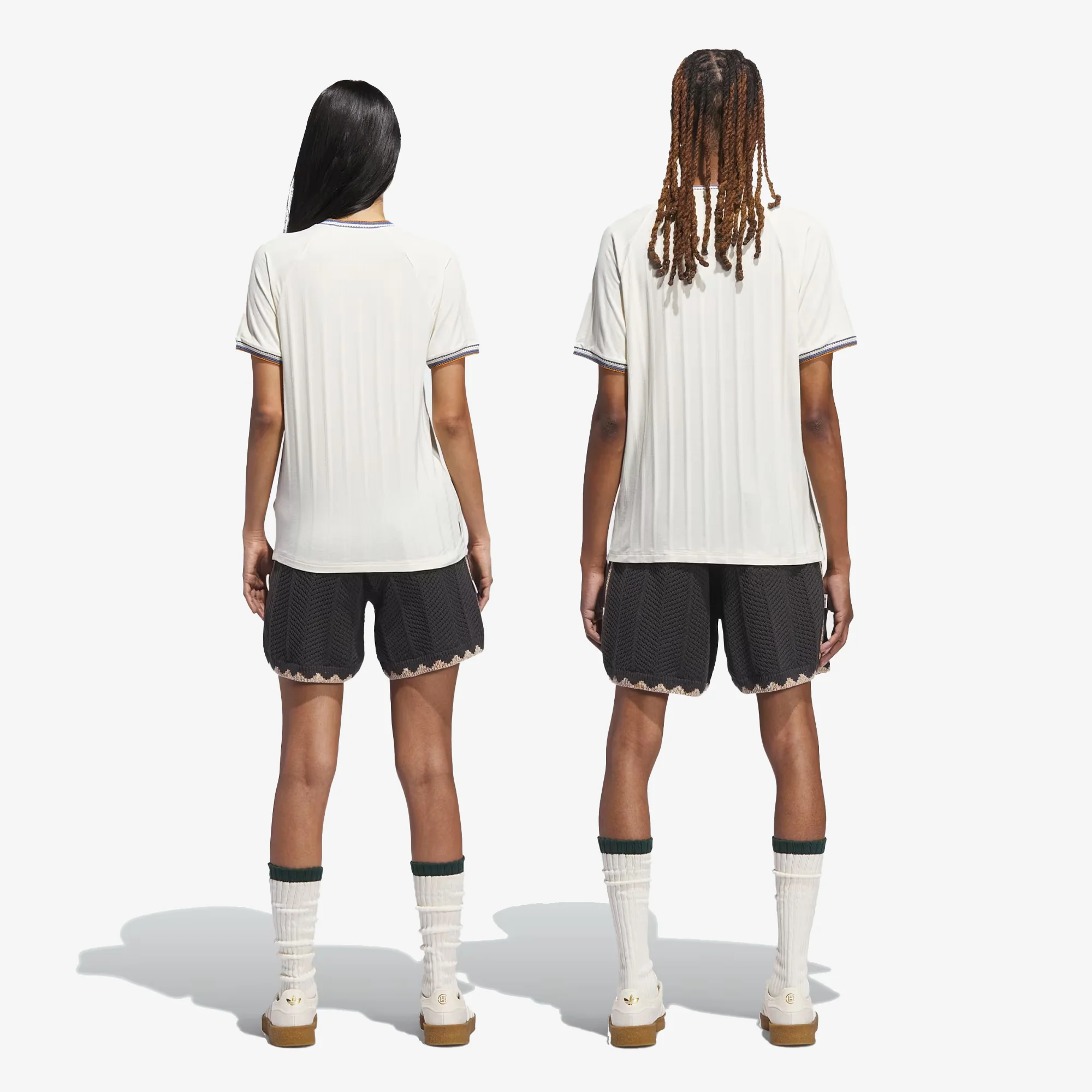ADIDAS ORIGINALS | CLOT CROCHET SHORTS BY EDISON CHEN { CARBON - Image 7