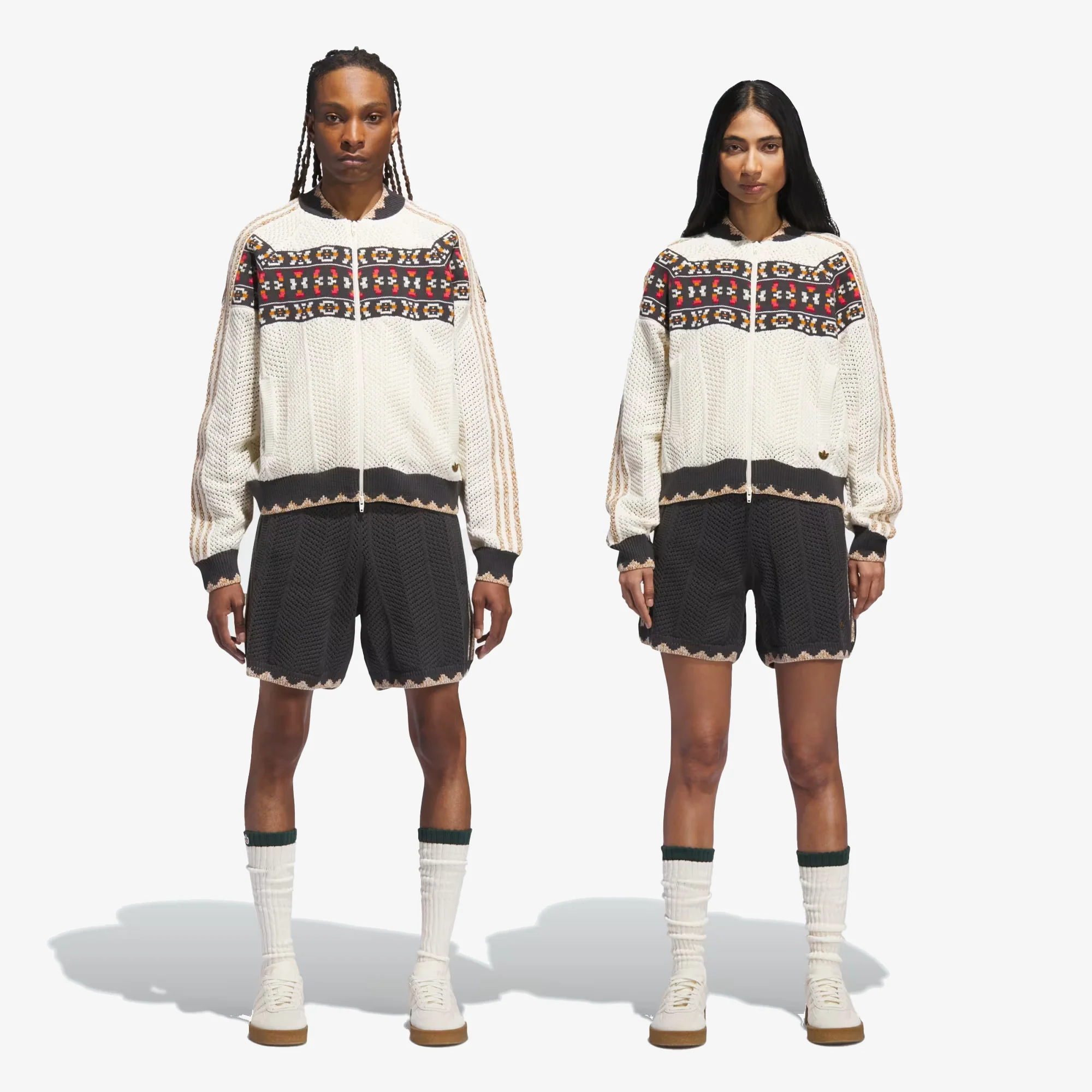 ADIDAS ORIGINALS | CLOT CROCHET SST TRACK TOP BY EDISON CHEN { CREAM WHITE - Image 5