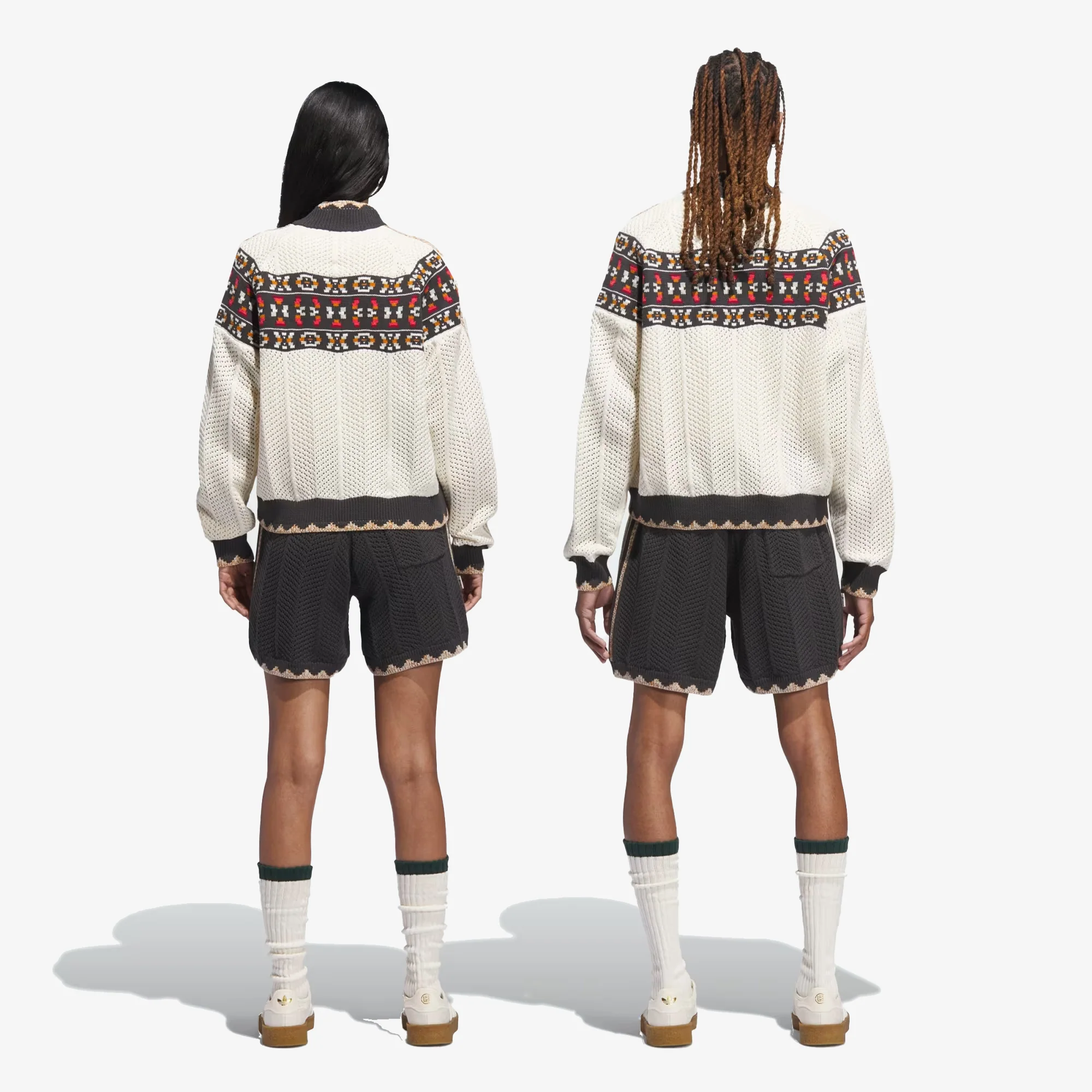 ADIDAS ORIGINALS | CLOT CROCHET SST TRACK TOP BY EDISON CHEN { CREAM WHITE - Image 6