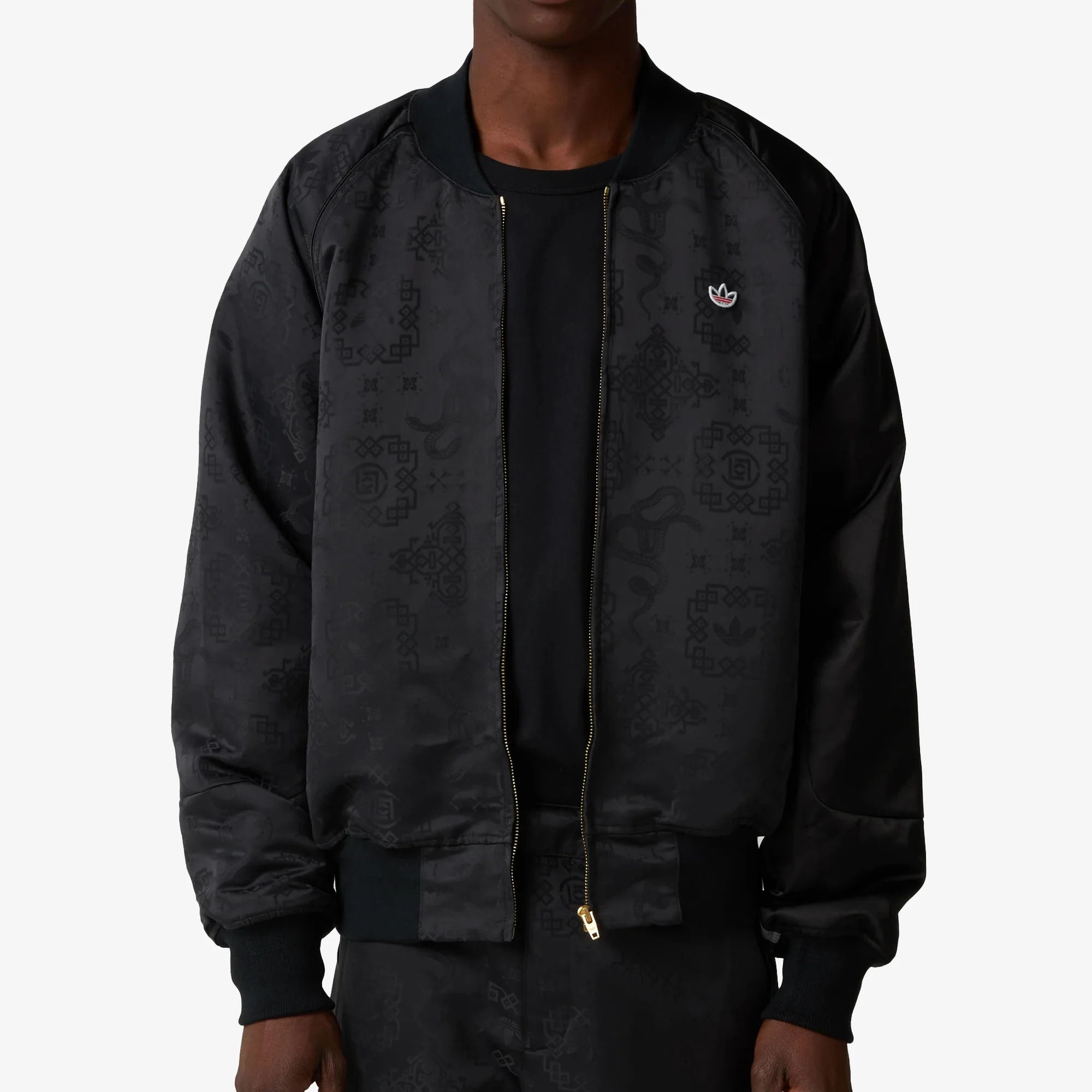 ADIDAS ORIGINALS | CLOT SPORTS JACKET BY EDISON CHEN { BLACK/BLACK - Image 3